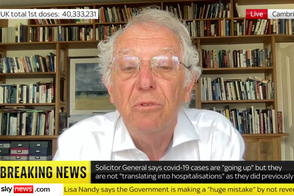 ‘Another wave appearing’ in UK, says former chief scientific adviser