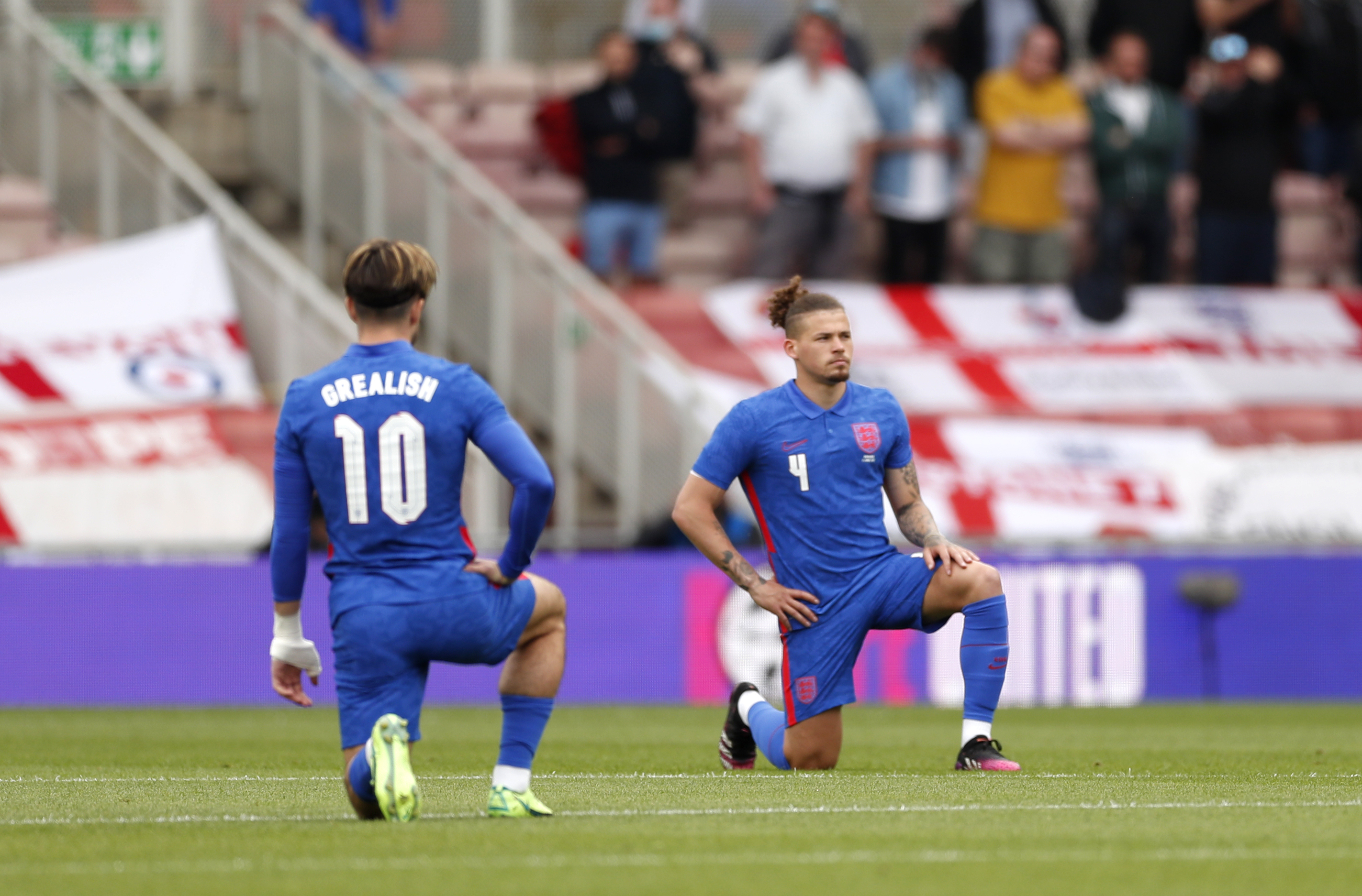 Footballers taking the knee is symbolism more than action, says minister