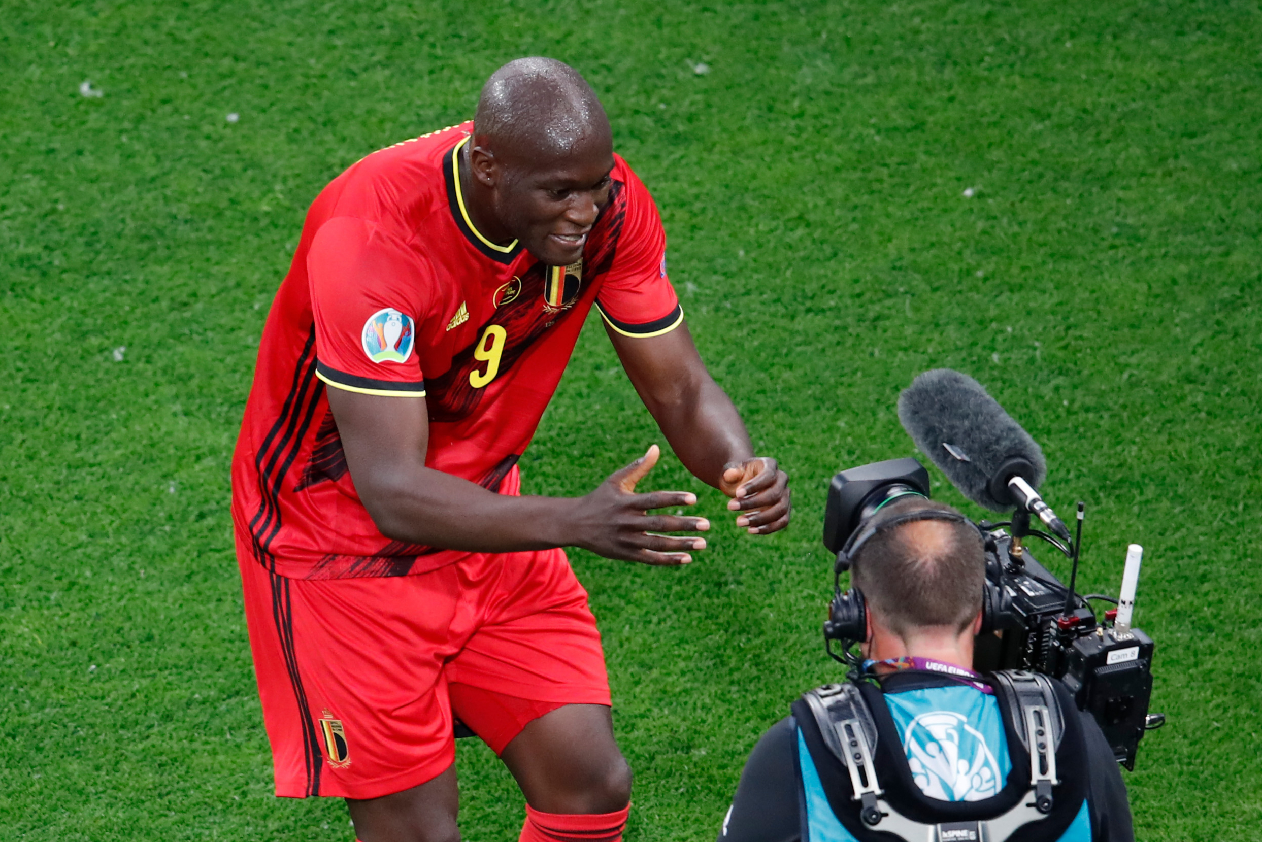 ‘Chris, I love you!’ - Romelu Lukaku sends Christian Eriksen tribute with Belgium vs Russia goal celebration