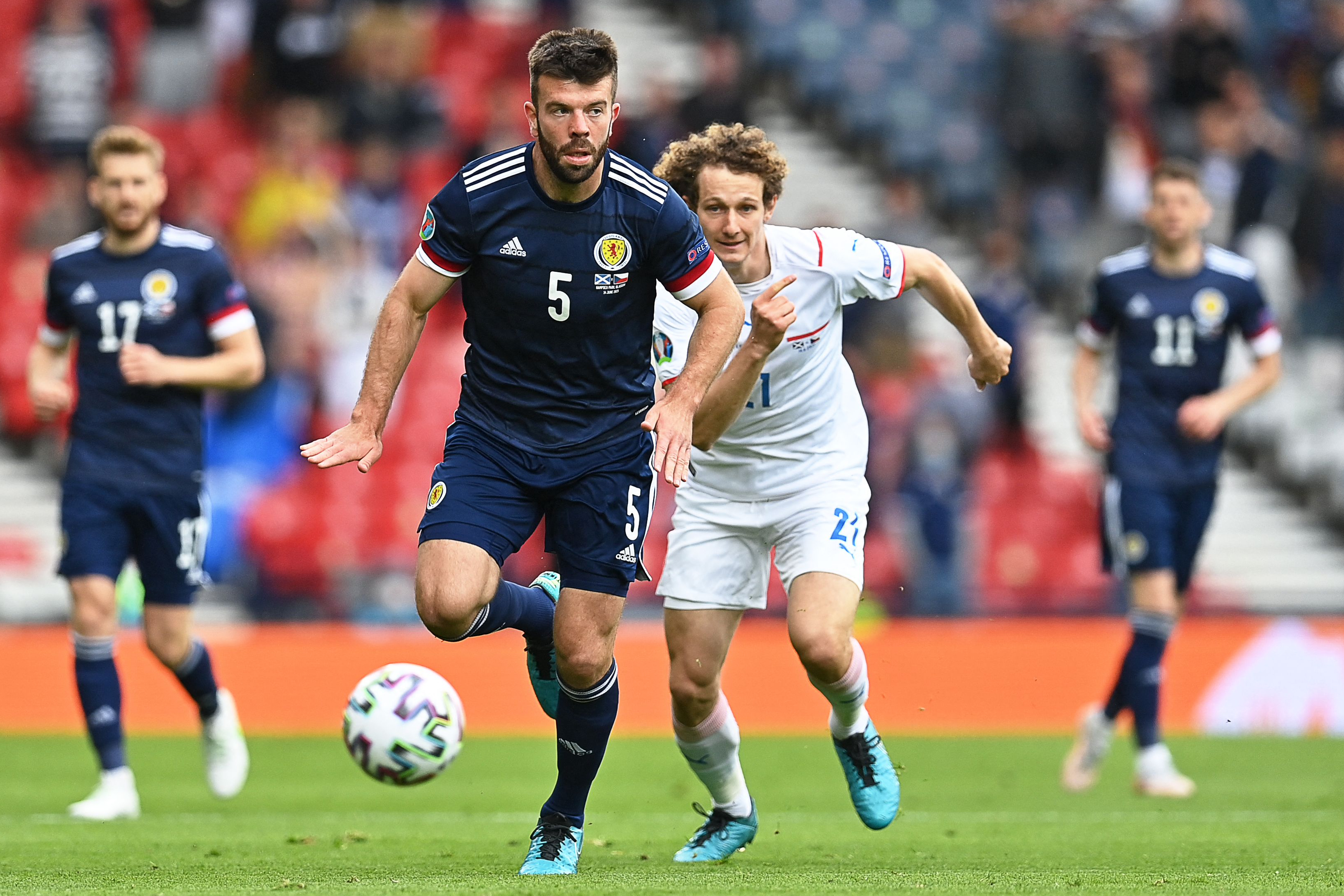 Scotland defender Grant Hanley relishing England clash at Euros: ‘What more motivation do you need?’