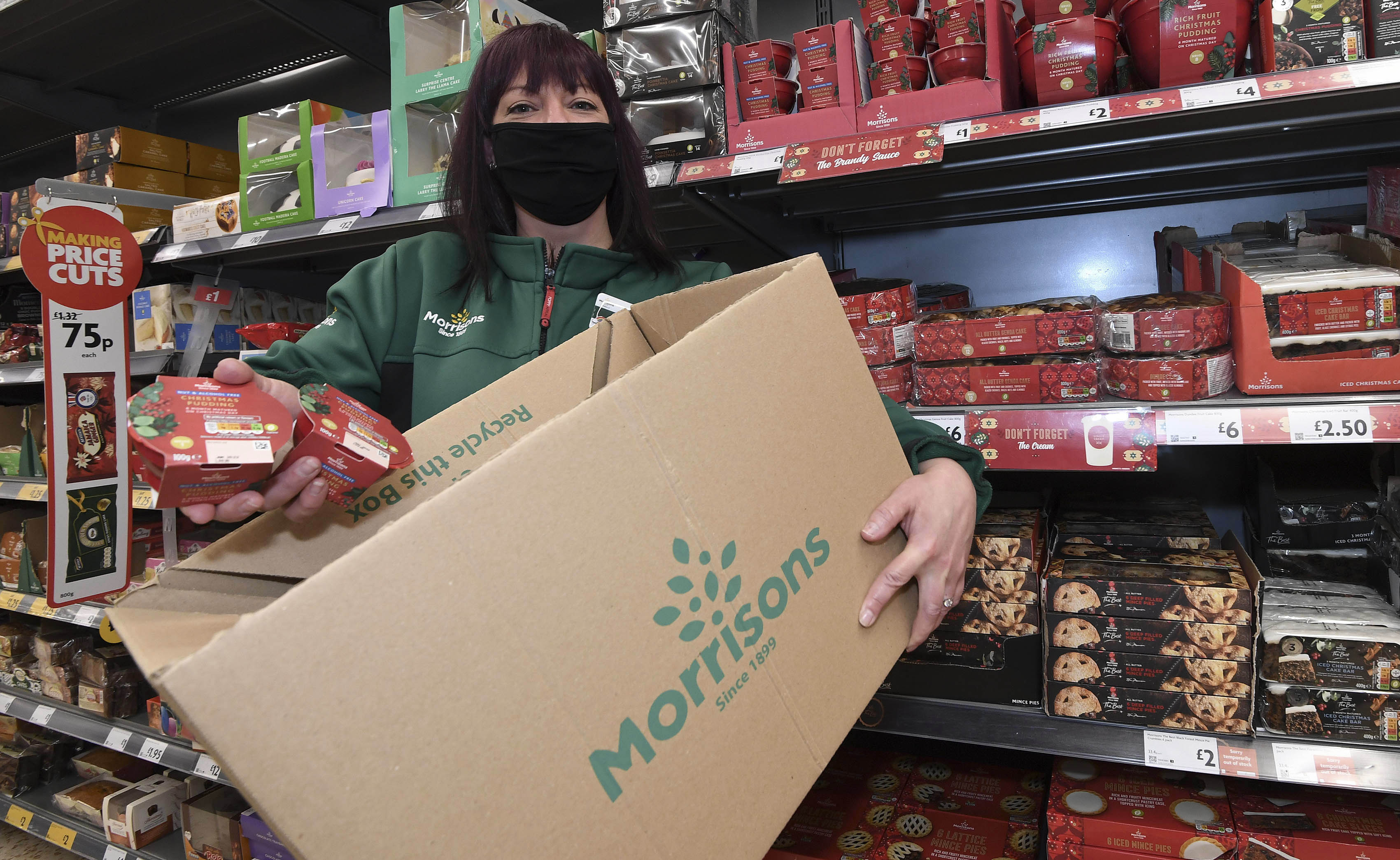 Morrisons shares surge after takeover offer despite doubts over prospect of rival Amazon bid