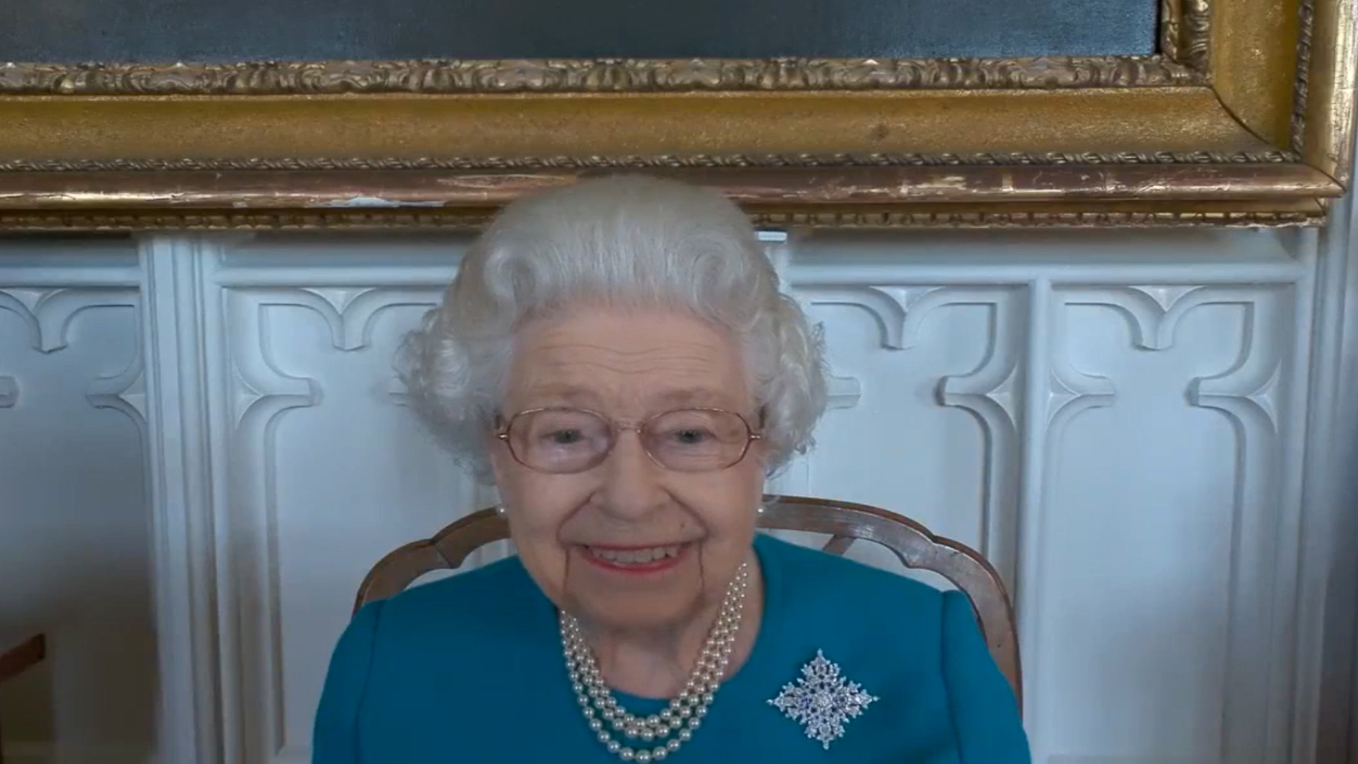 Major jokes with Queen about telling her son she is overseas ‘fighting pirates’