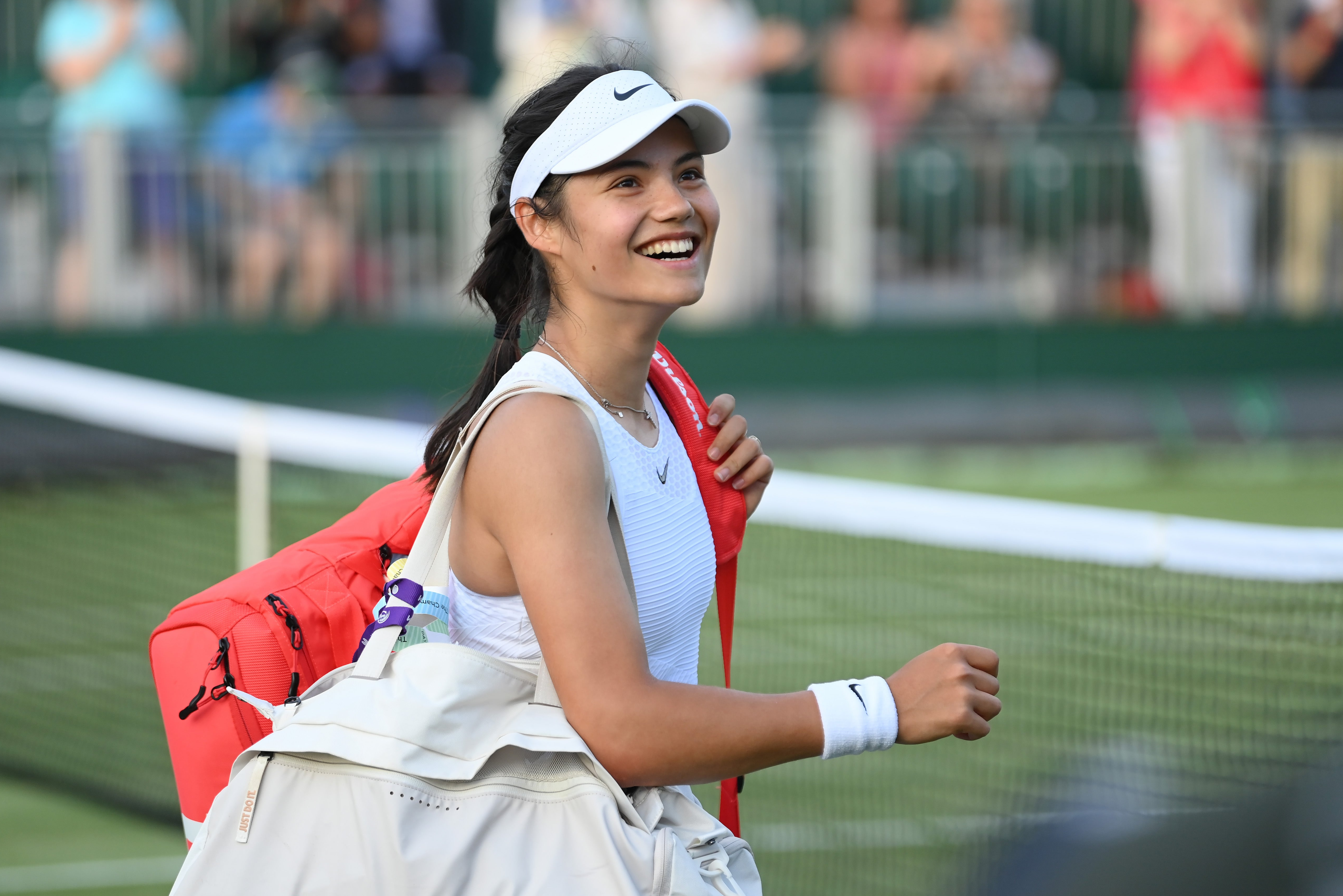 Emma Raducanu: ‘I’d pick Wimbledon fourth round over A-stars in my A-levels’
