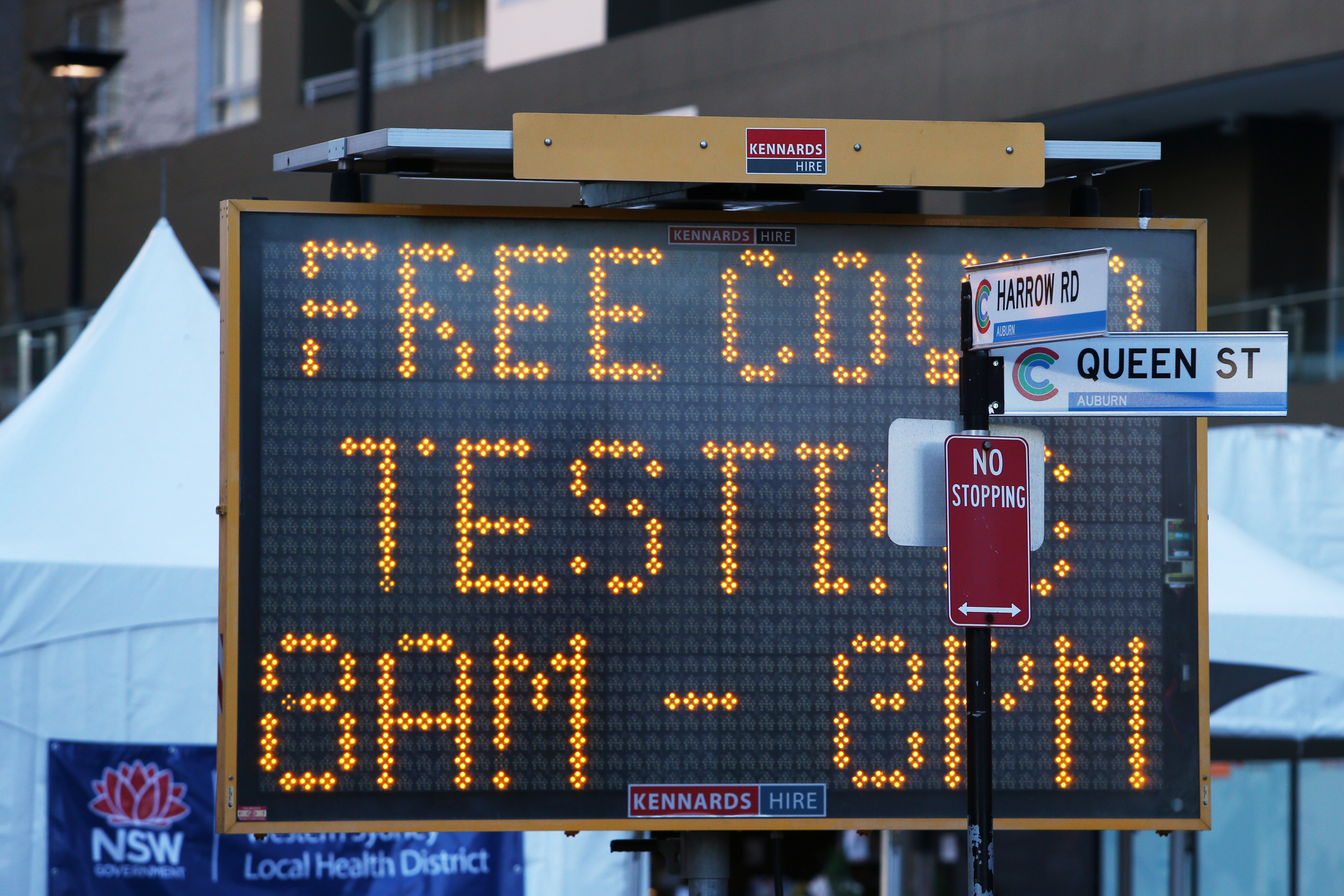 Lockdown Continues Across Sydney As NSW Continues To Record New Community COVID-19 Cases
