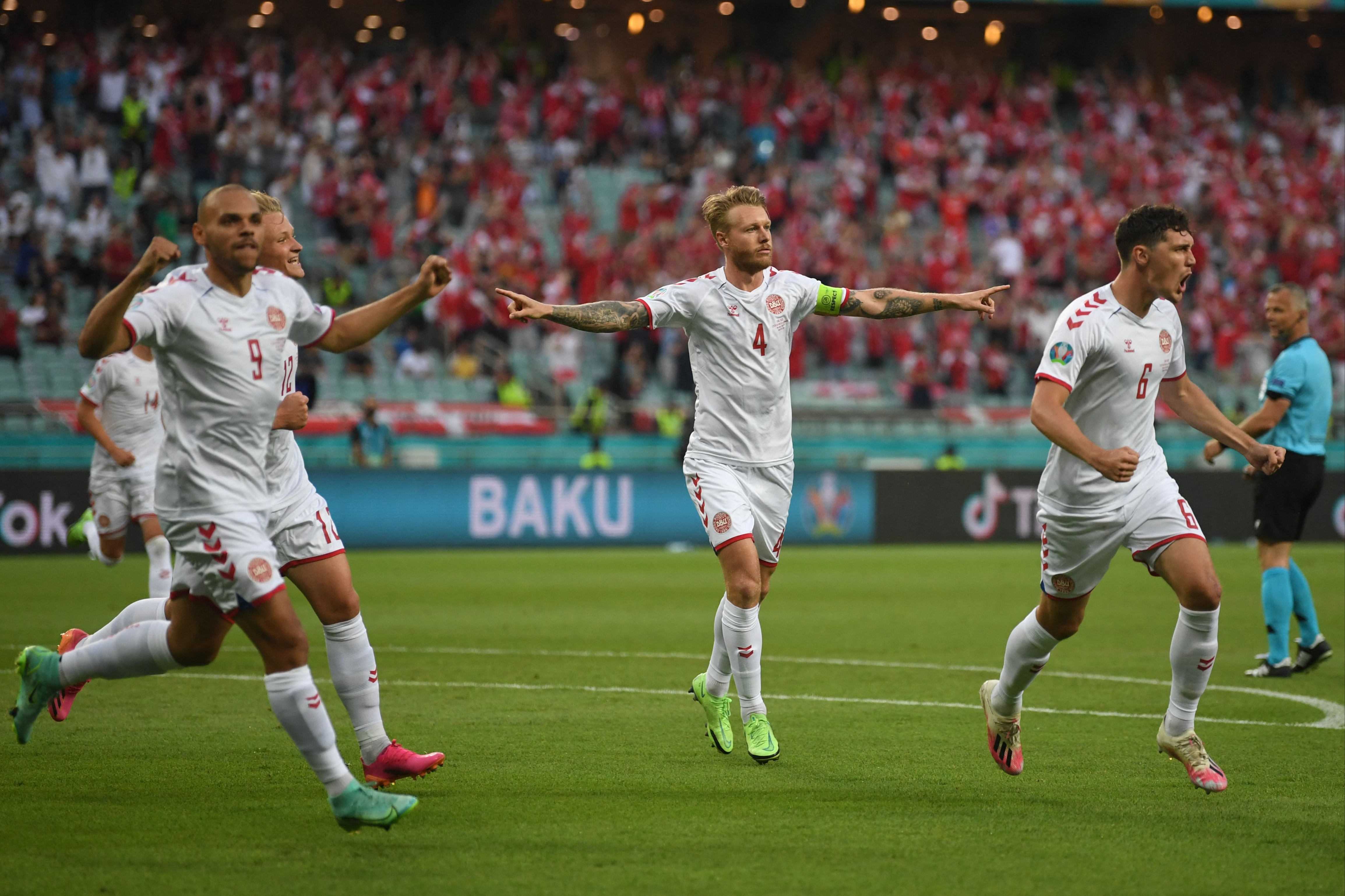 Denmark not satisfied with reaching Euros semi-final despite fairytale run, says Simon Kjaer 