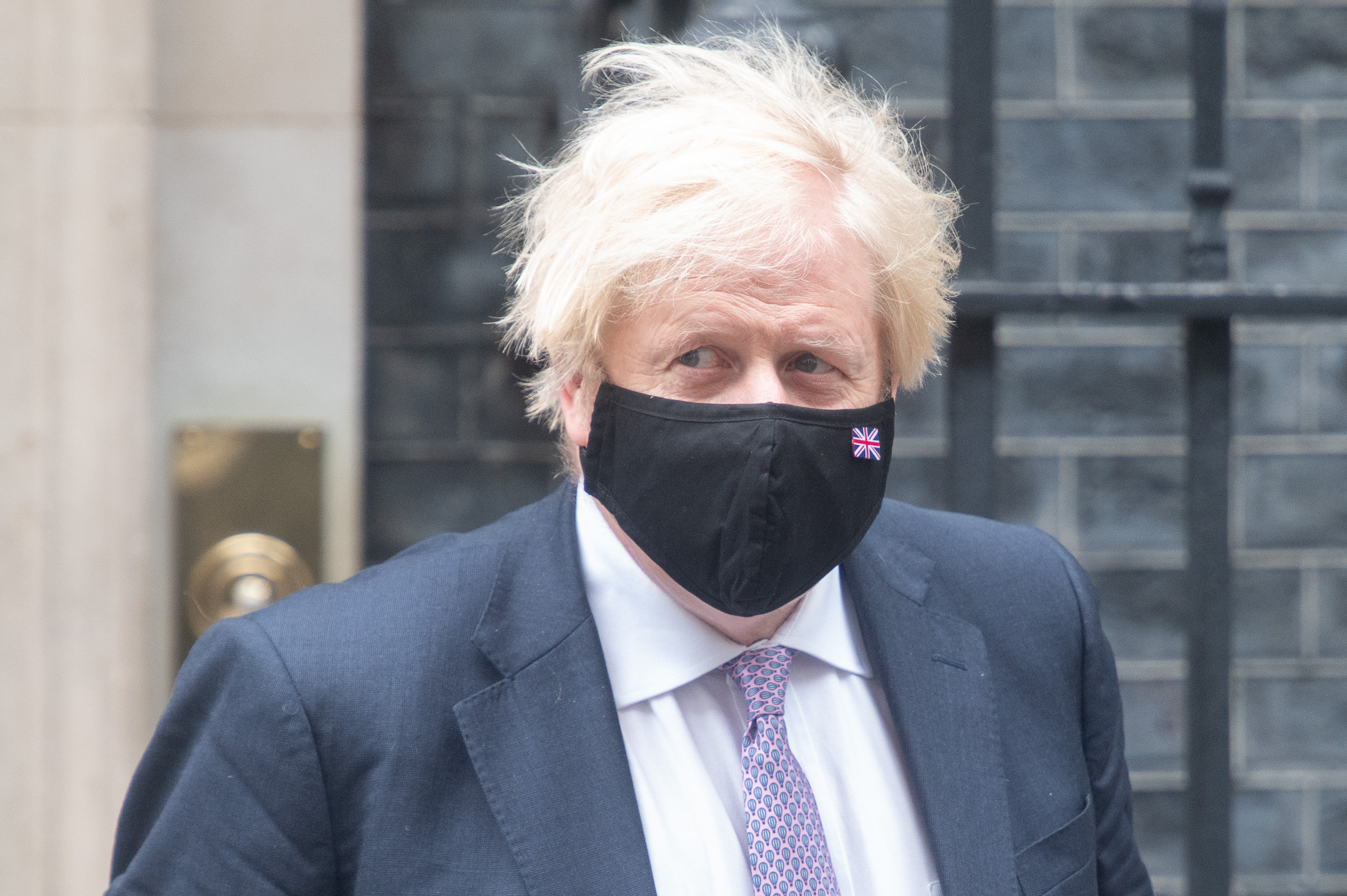 PM Departs for PMQs - Wednesday 7 July 2021 - Downing Street, London