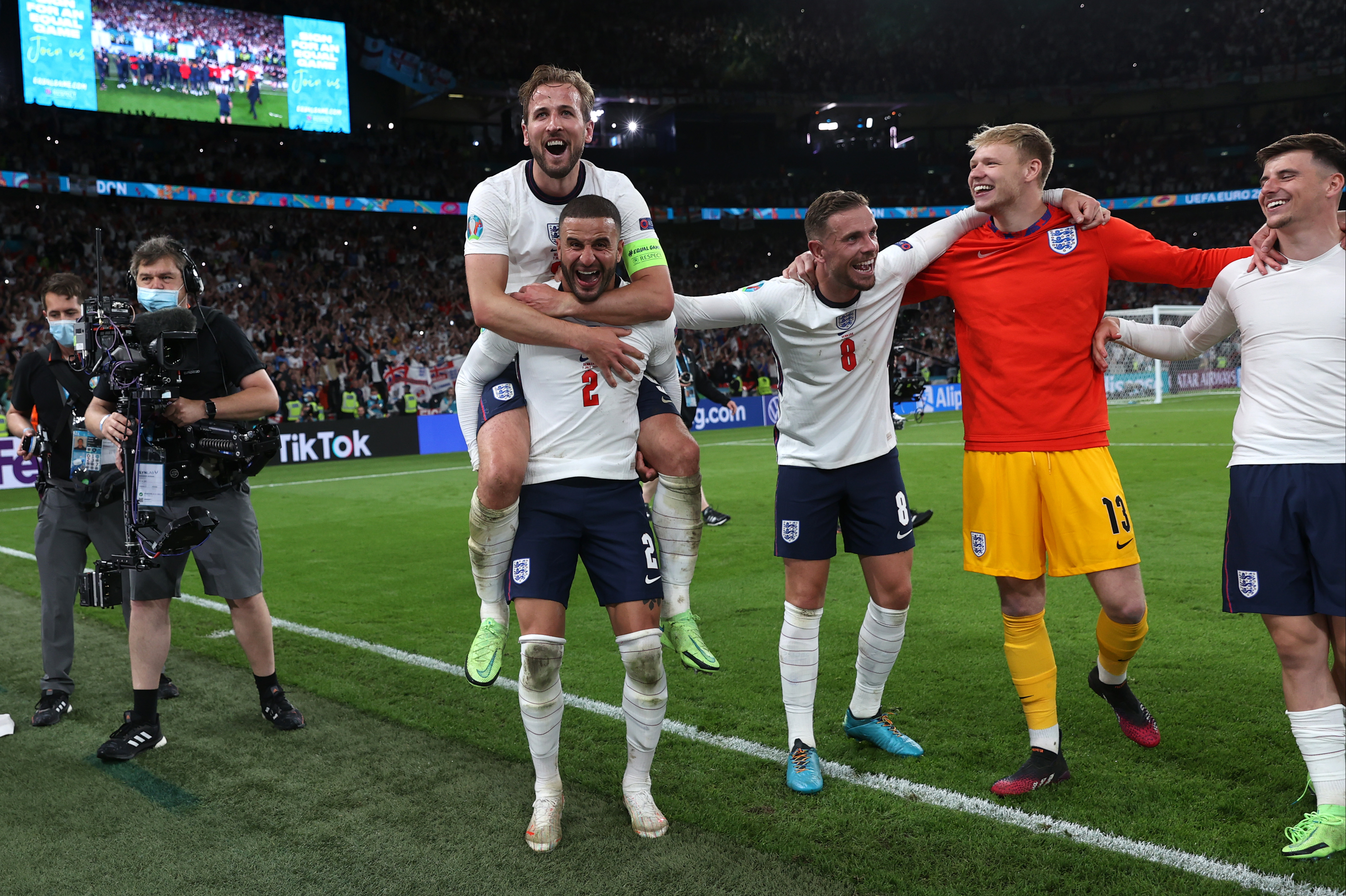 Kyle Walker: Wearing the England shirt means something now - we’ve created history at Euros 