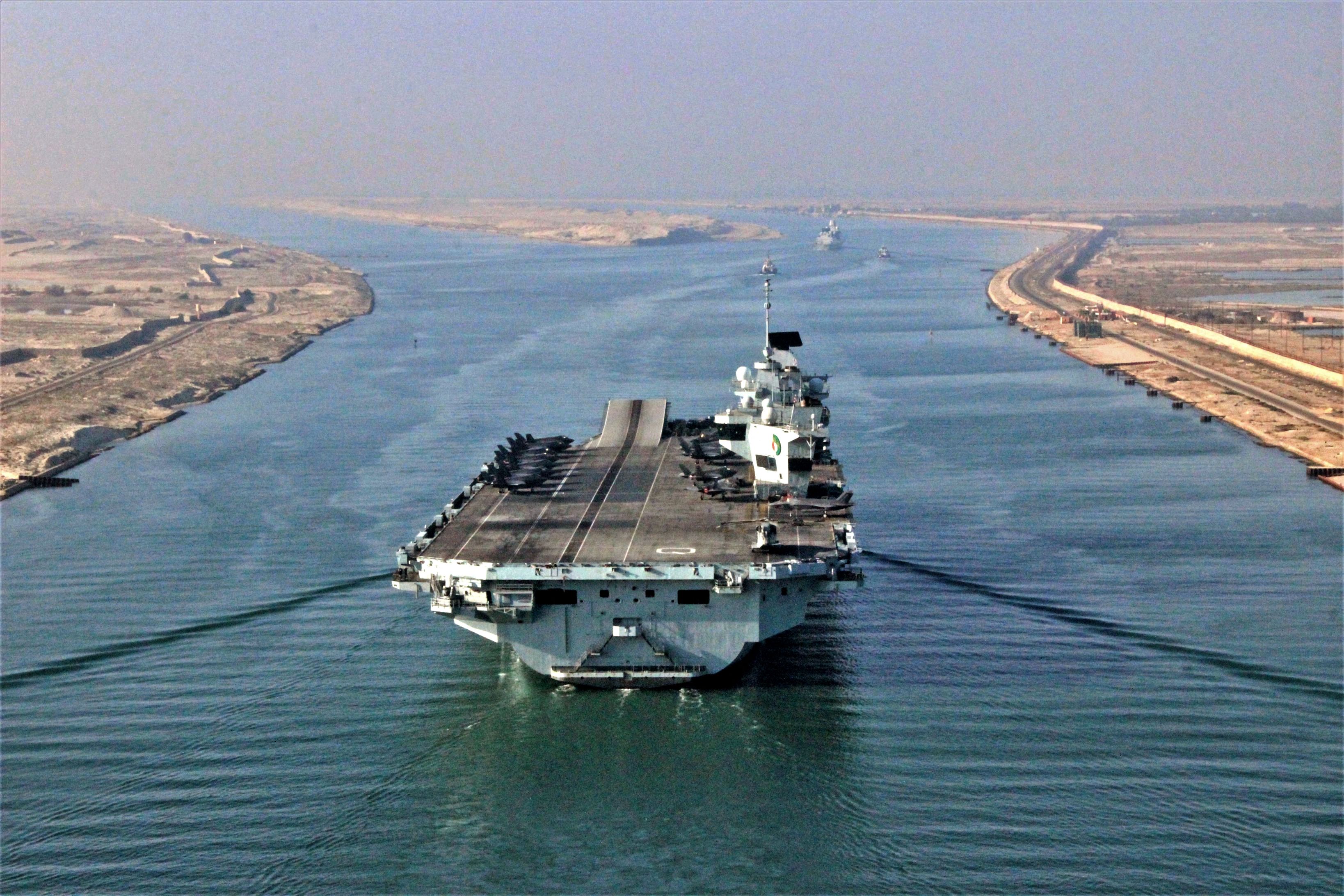 EGYPT-BRITAIN-DEFENCE-NAVY-SHIPPING