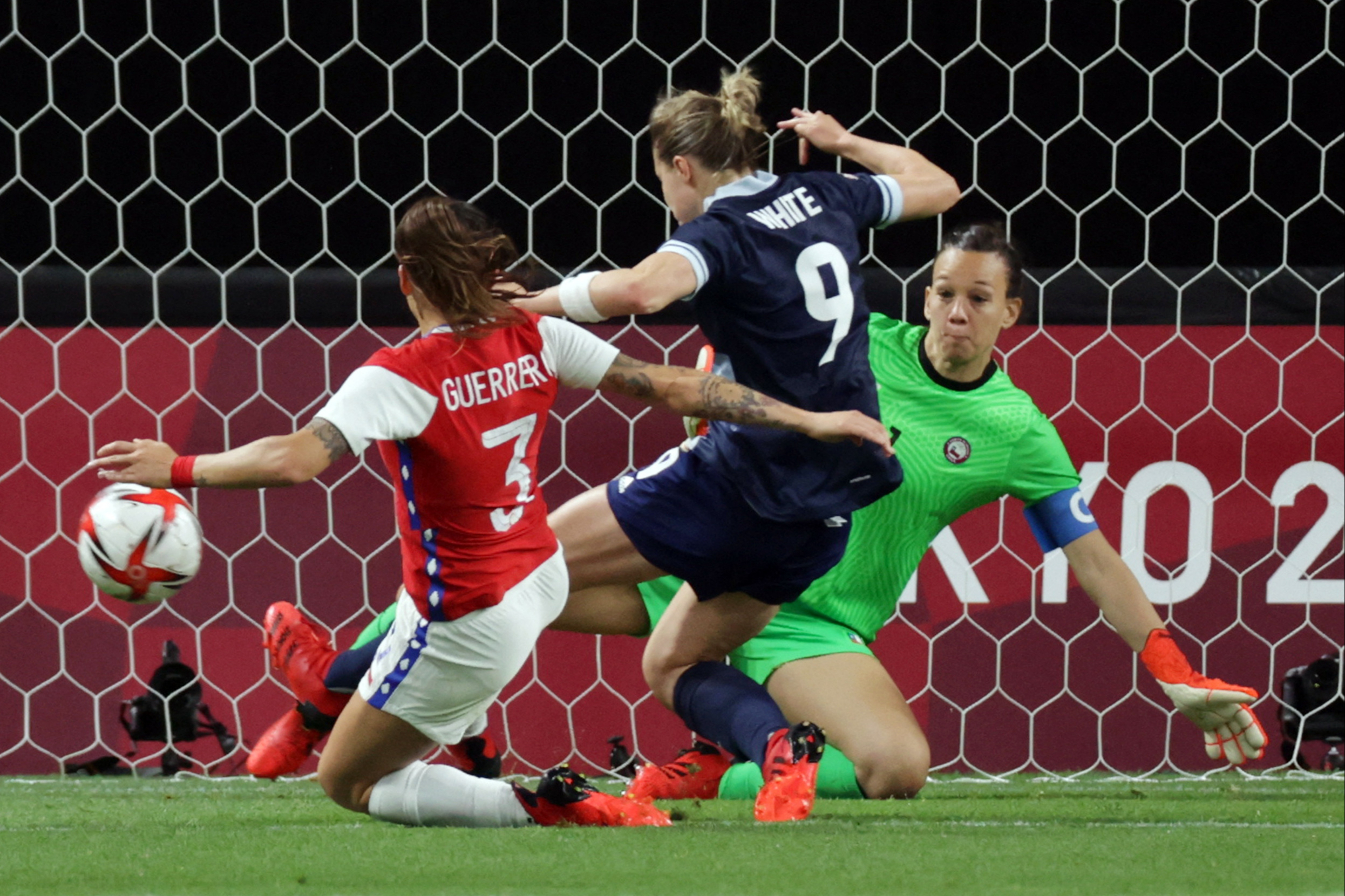 Team GB 2-0 Chile: Ellen White double seals victory as Great Britain start Tokyo Olympics with win