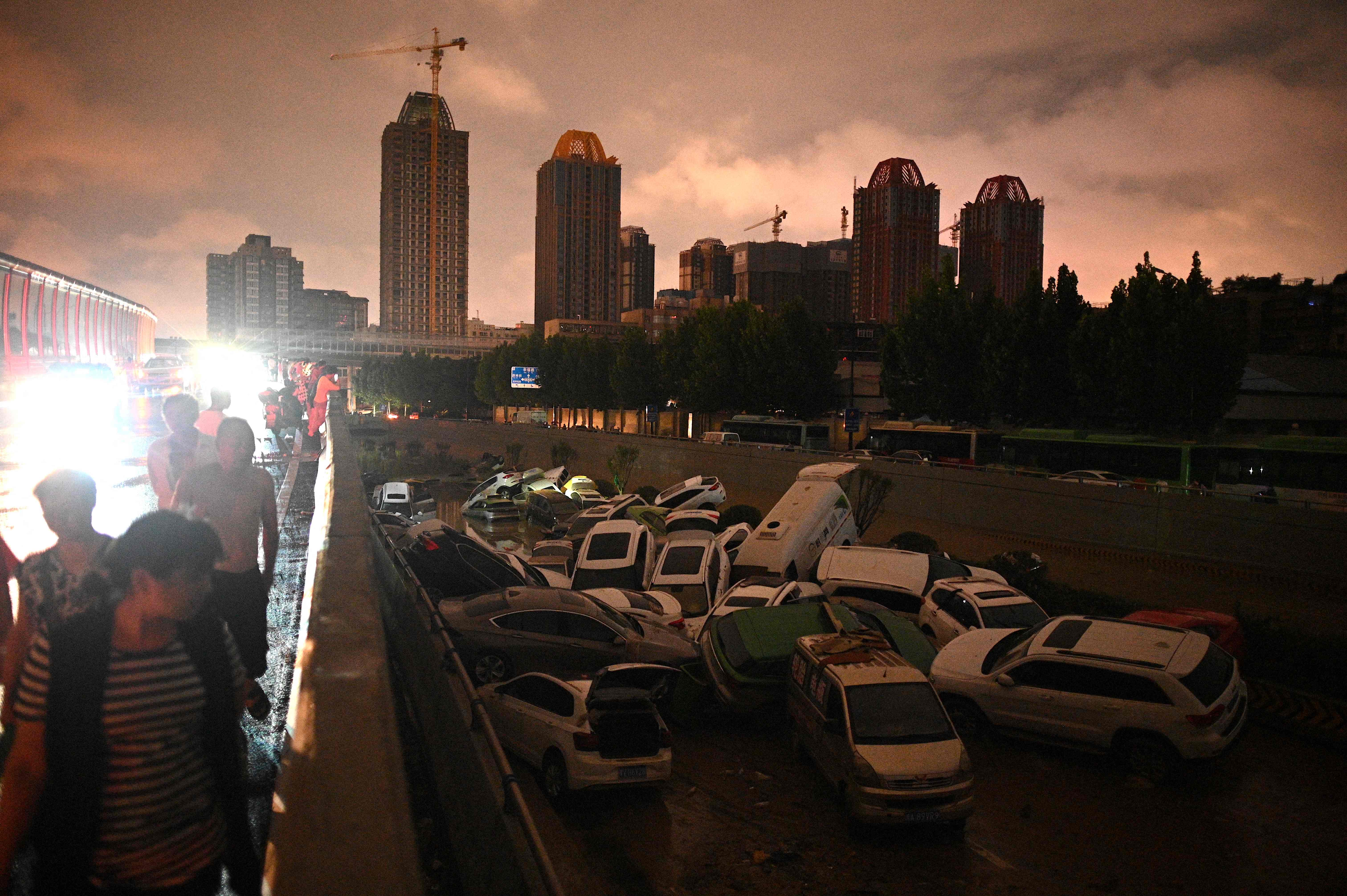 CHINA-WEATHER-FLOOD