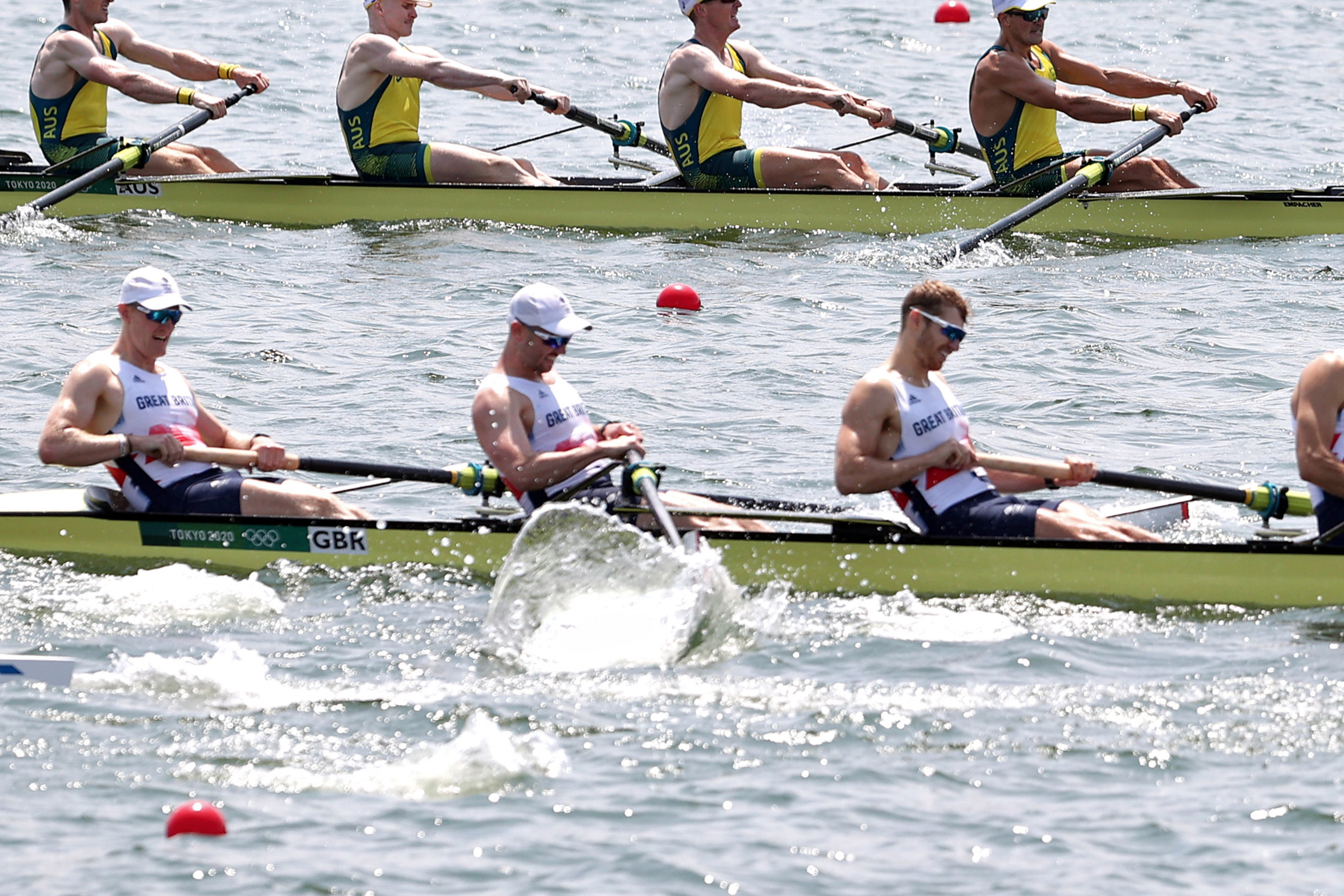 Rowing heartbreak for Team GB at Tokyo Olympics as men’s four fail to medal in flagship event