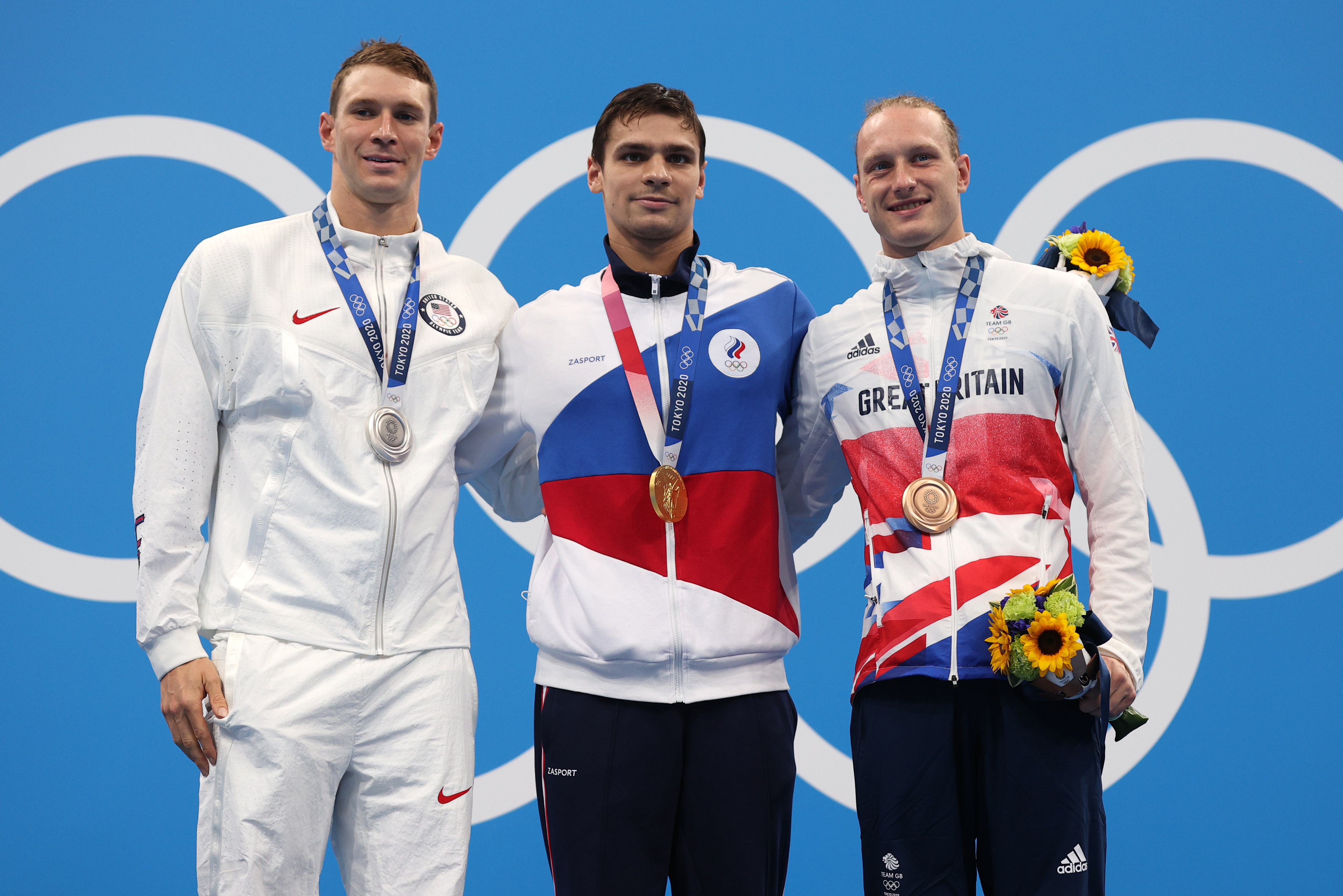 Olympic doping row as Ryan Murphy claims swimming race ‘probably not clean’ after Russian Evgeny Rylov wins