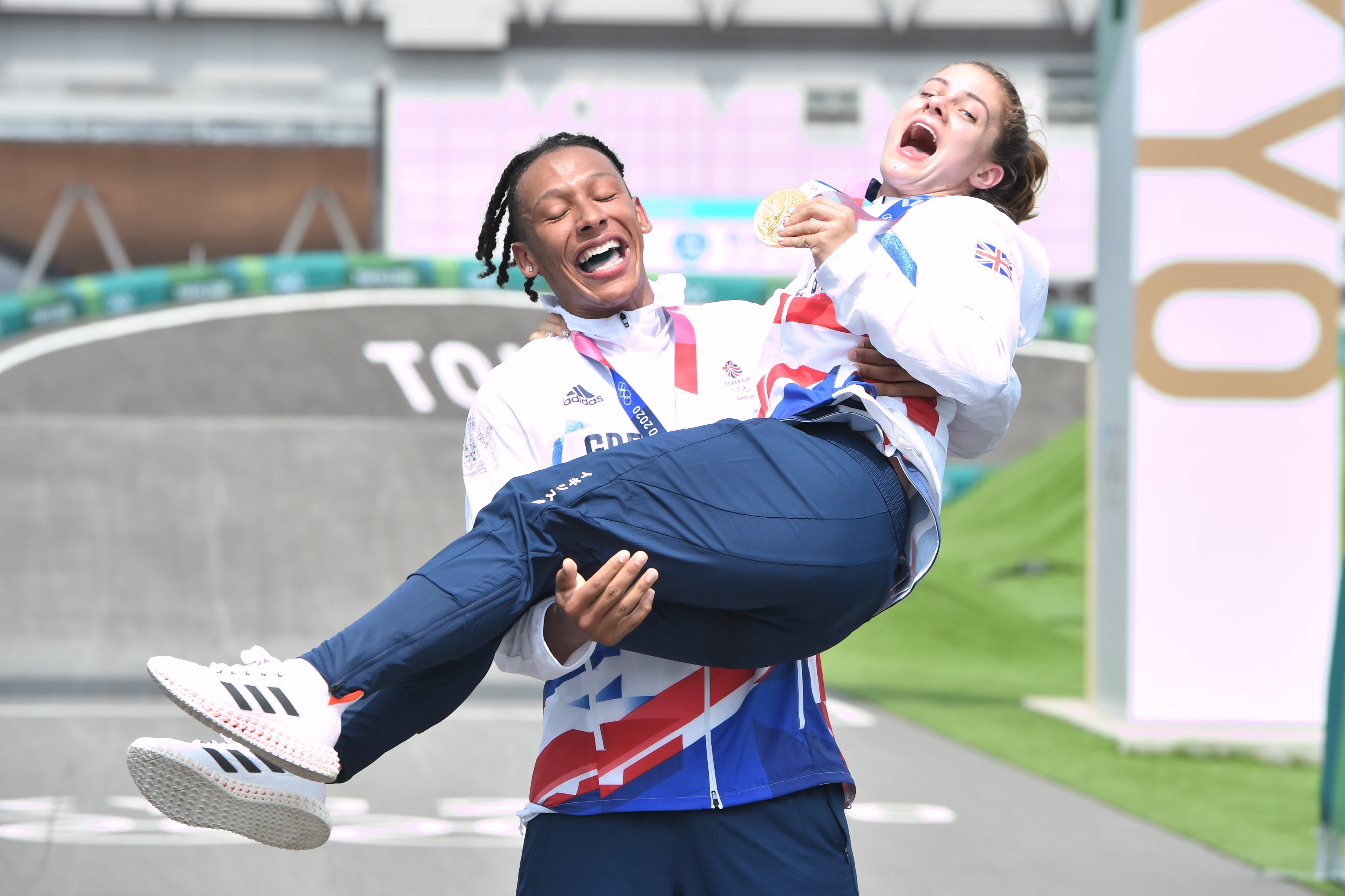 BMX history makers Beth Shriever and Kye Whyte hope to inspire a generation of Londoners after Olympic double