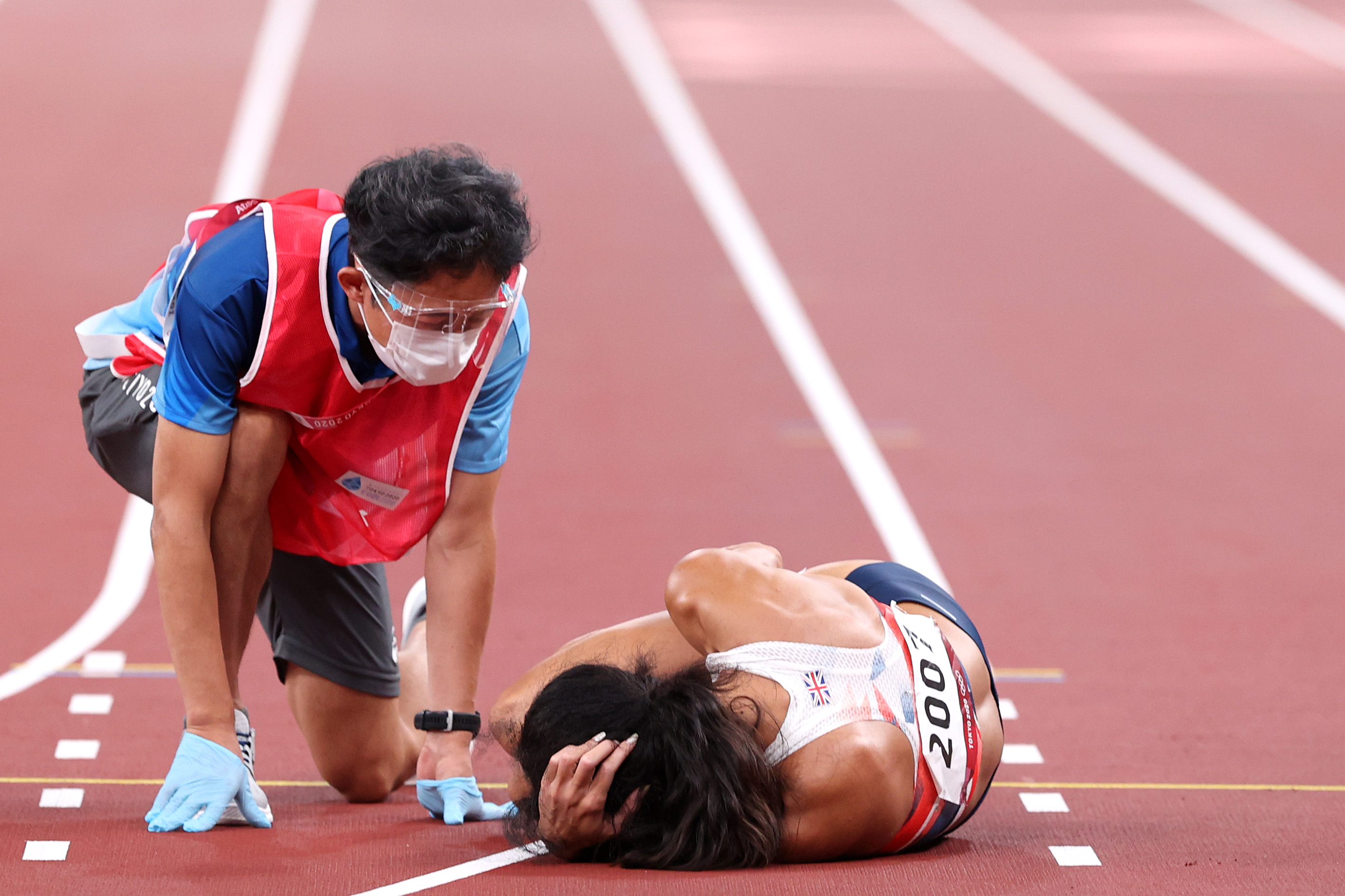 KJT suffers more Olympic heartache as injury forces her out in 200m