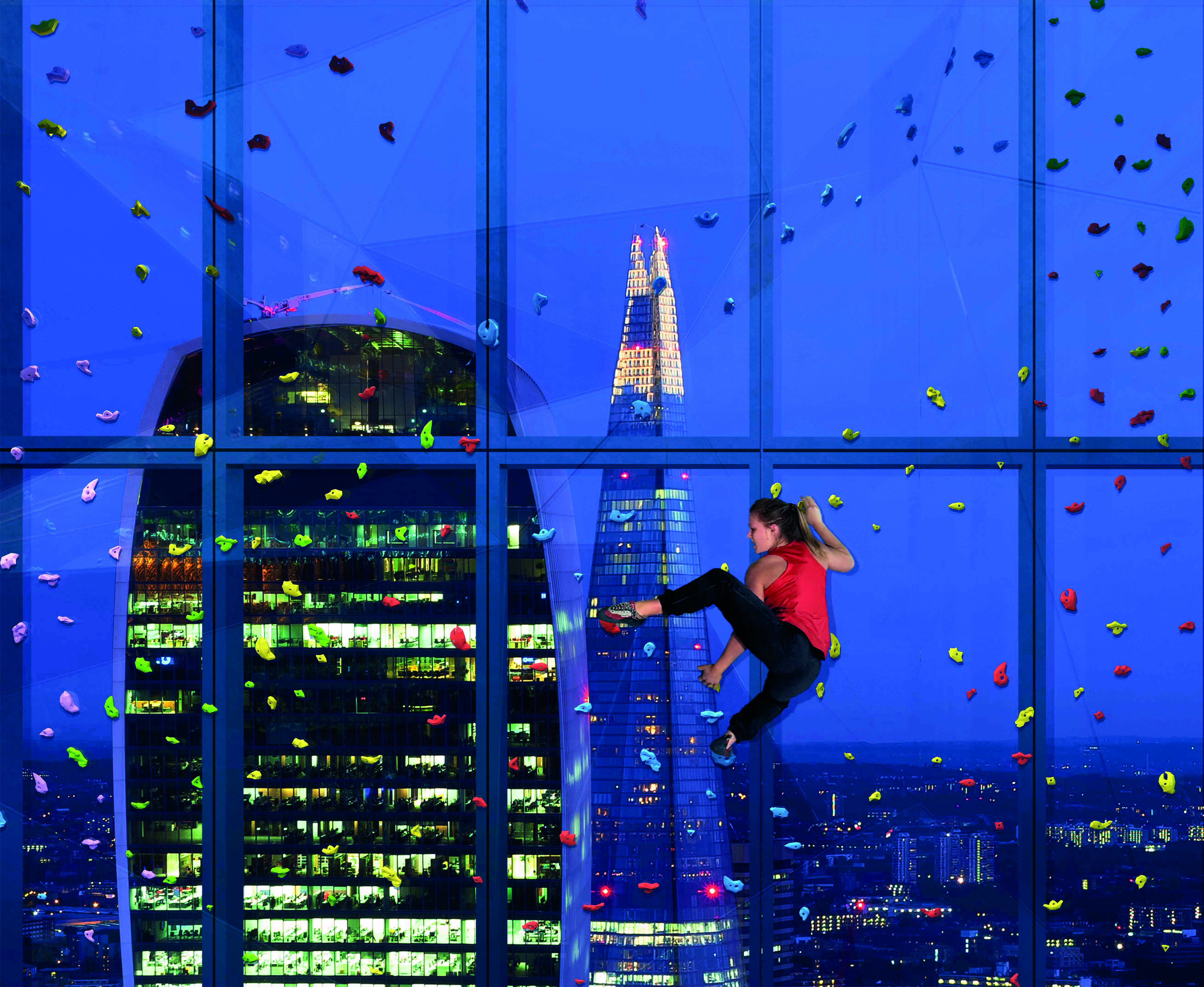 Scaling the heights: Law firm secures new City office in skyscraper with climbing ‘skywall’ on 25th floor