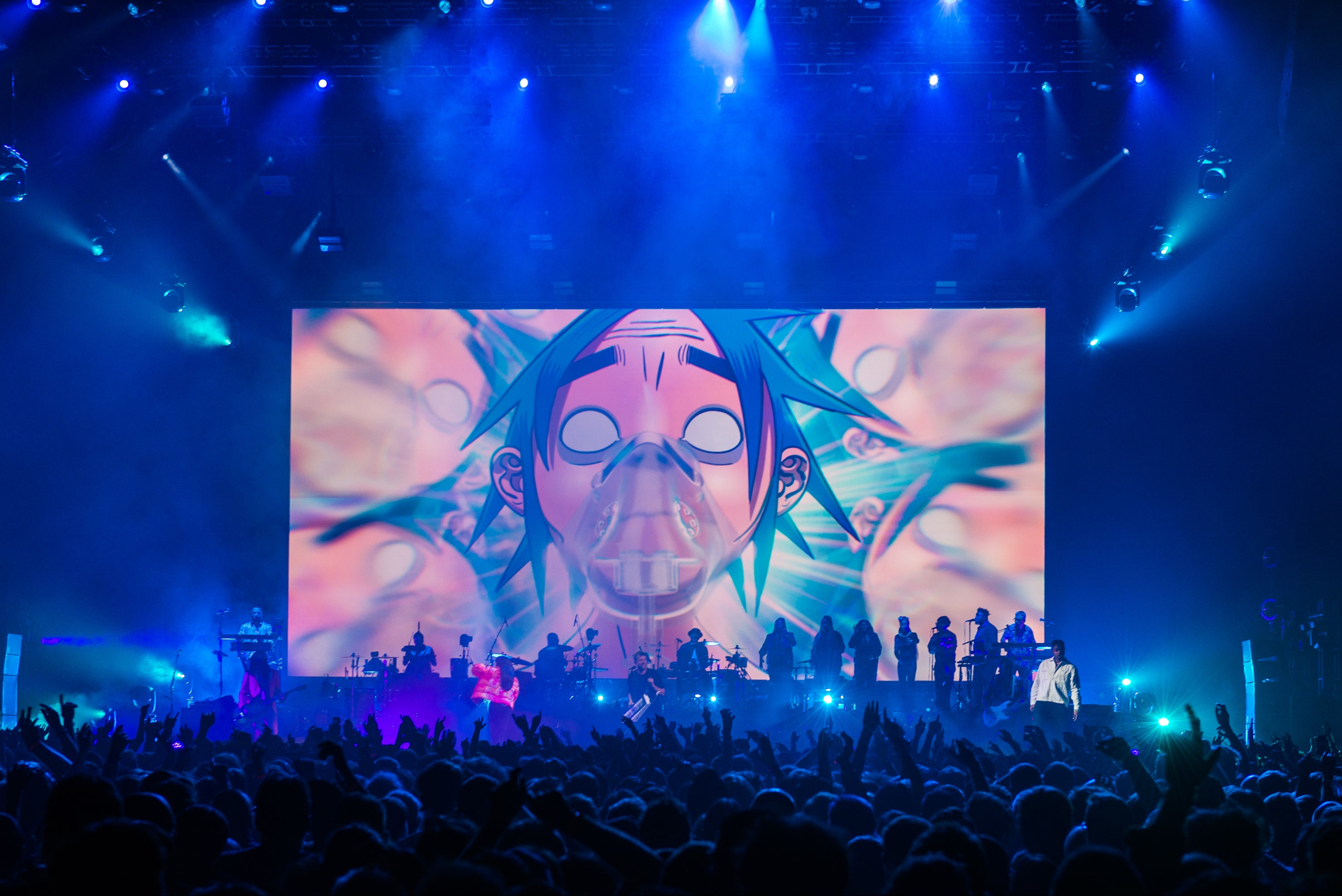 Gorillaz Perform At The O2 Arena, London