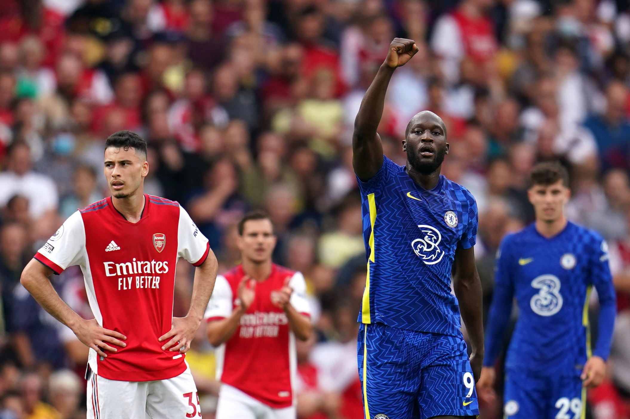 Arsenal 0-2 Chelsea FC: Romelu Lukaku back with a bang as weakened Gunners brushed aside