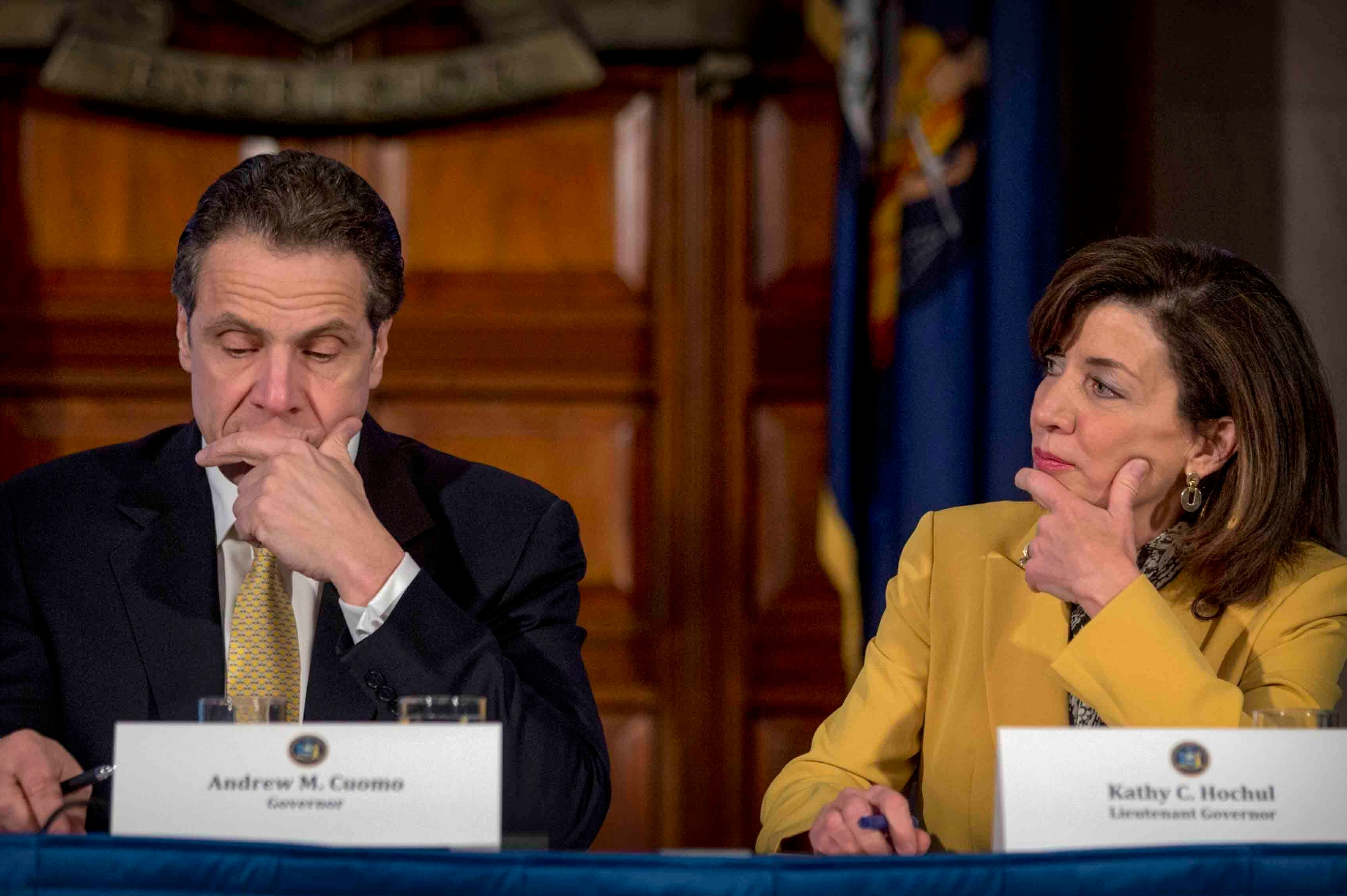 Andrew Cuomo, Kathy Hochul