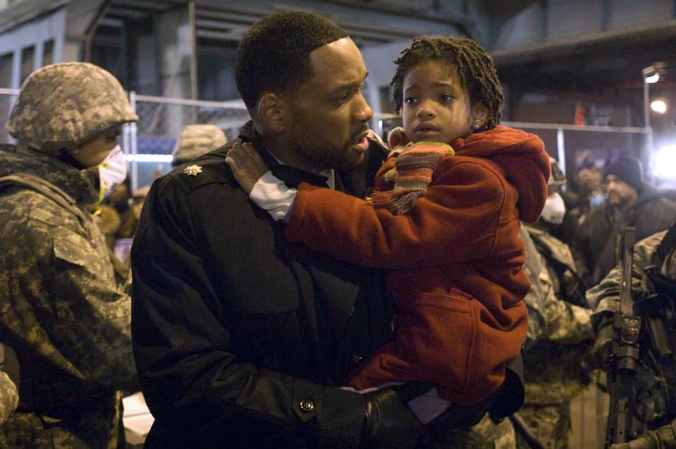 WILL SMITH, WILLOW SMITH, I AM LEGEND, 2007