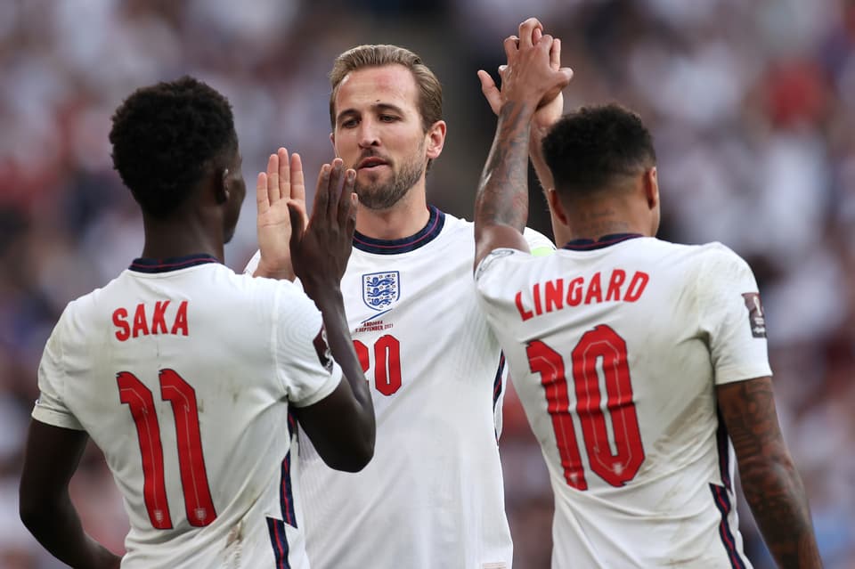 England 4-0 Andorra: Bukayo Saka scores on Wembley return and Jesse Lingard nets brace as floodgates open late