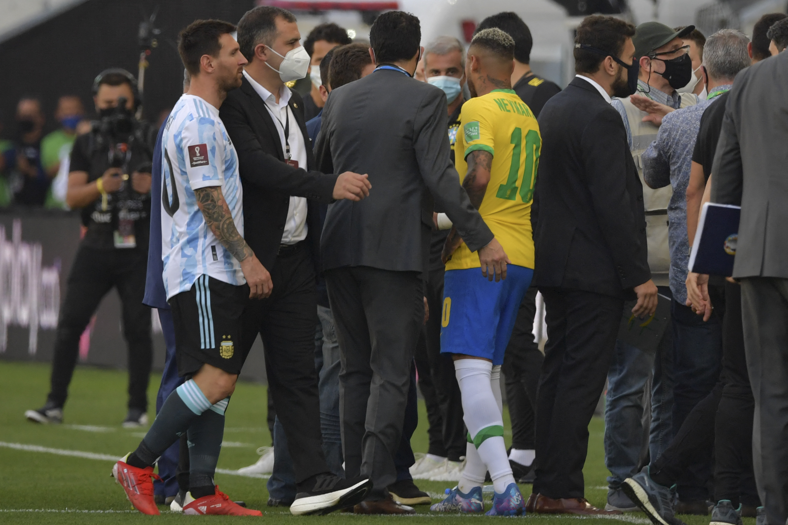 Lionel Messi fury as Brazil vs Argentina is abandoned  over quarantine row