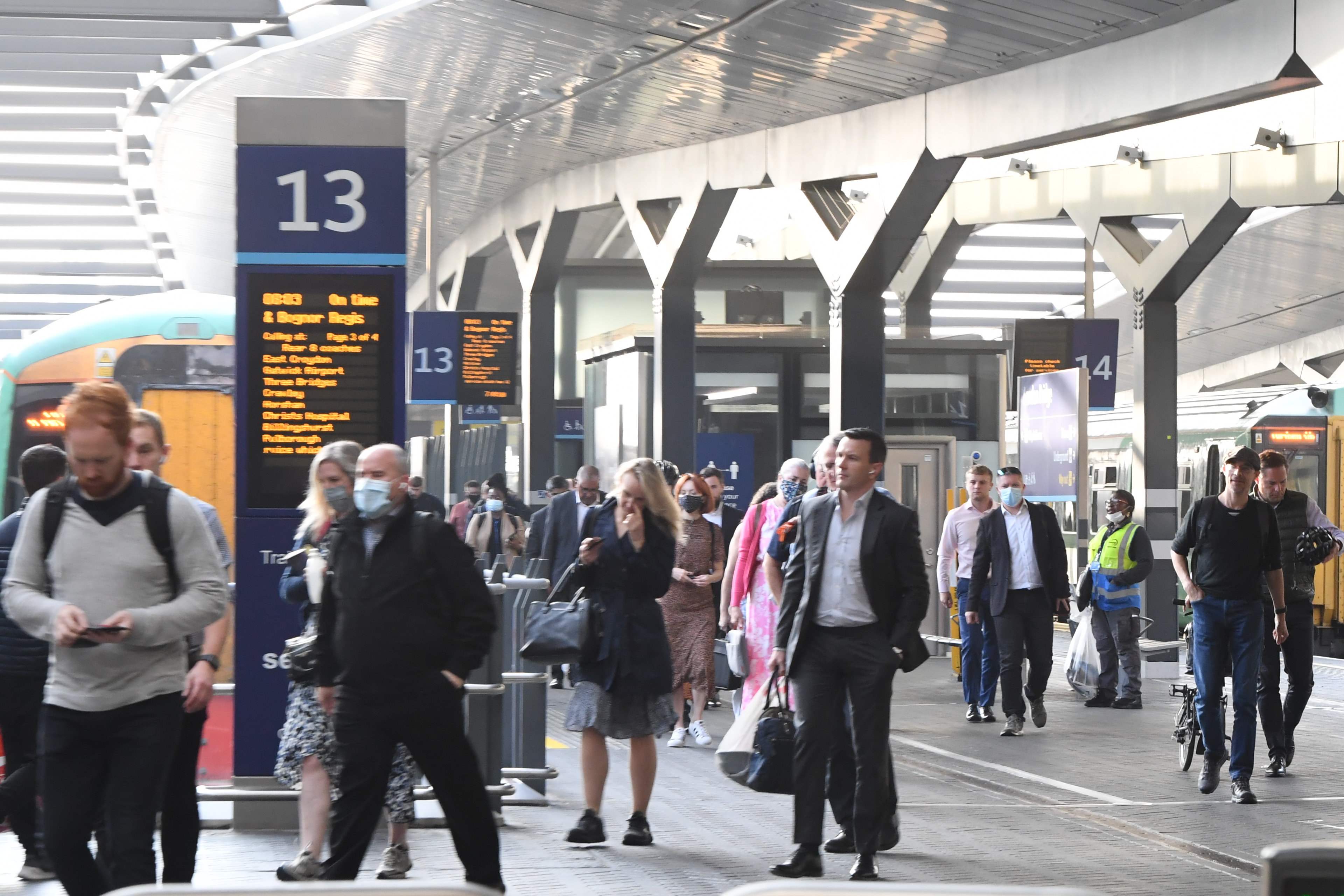UK Covid news LIVE: Londoners return to the office as report warns school pupils could take year to catch-up