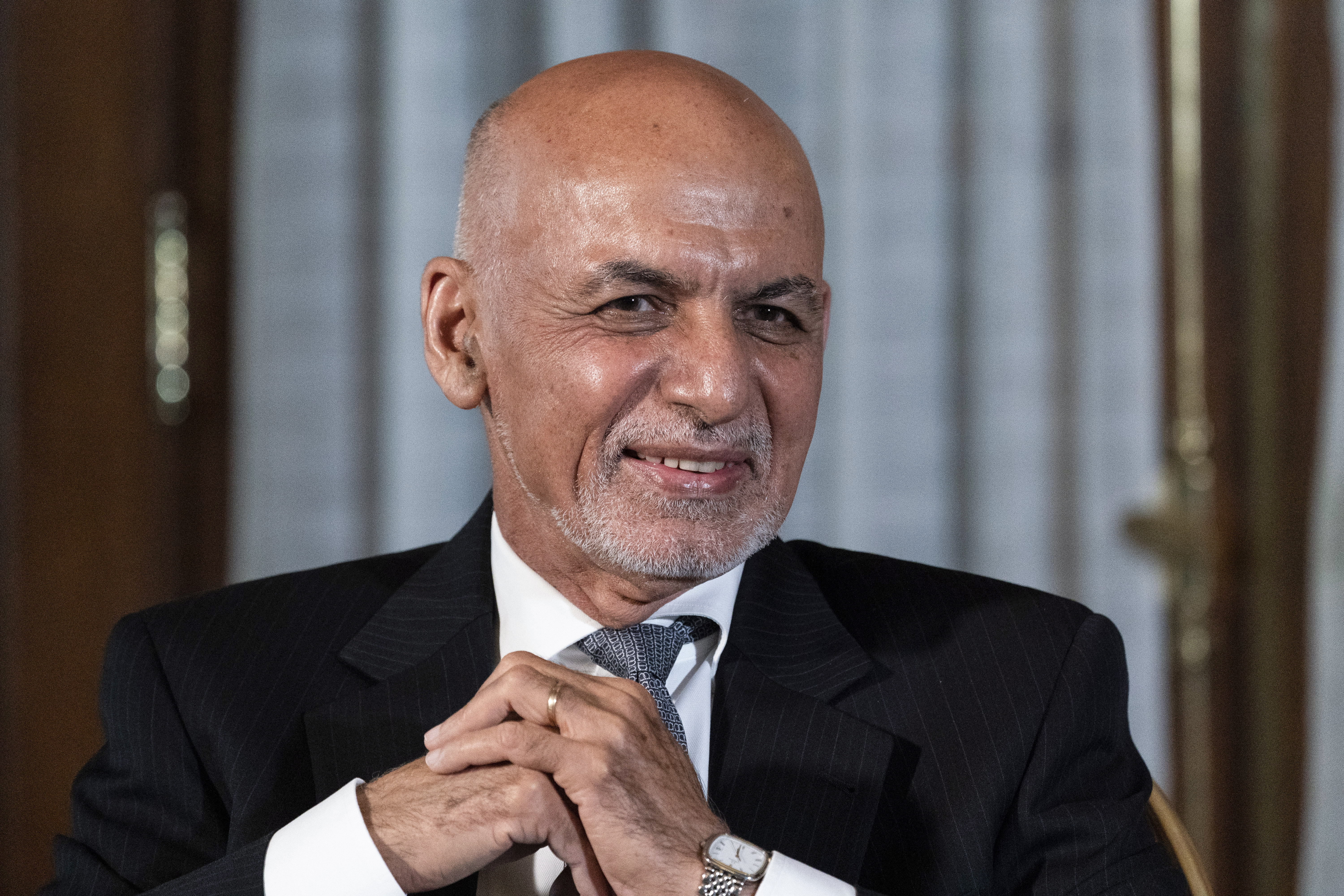 Former Afghan president Ashraf Ghani 