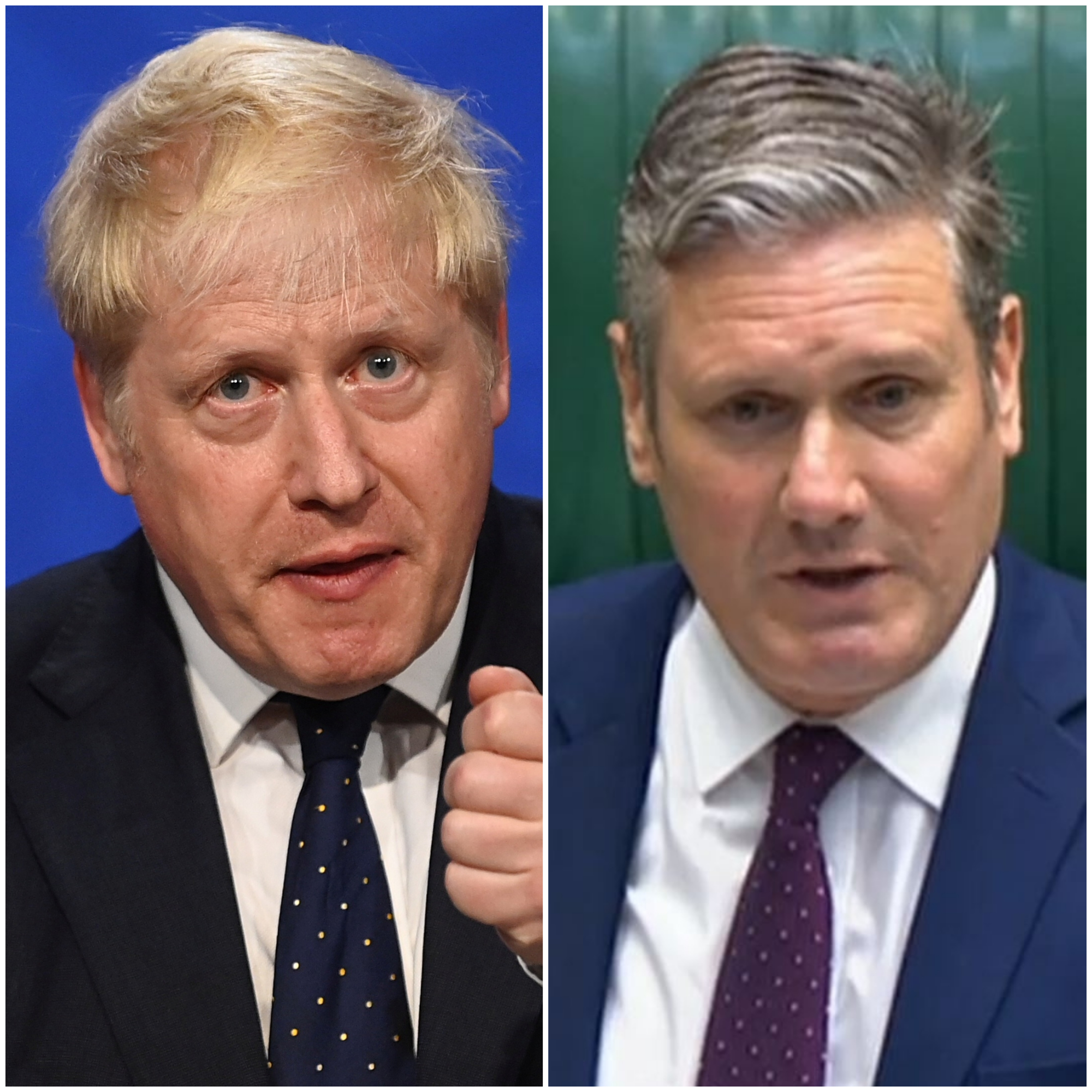 Boris Johnson slumps 13 points behind Keir Starmer in most capable PM poll