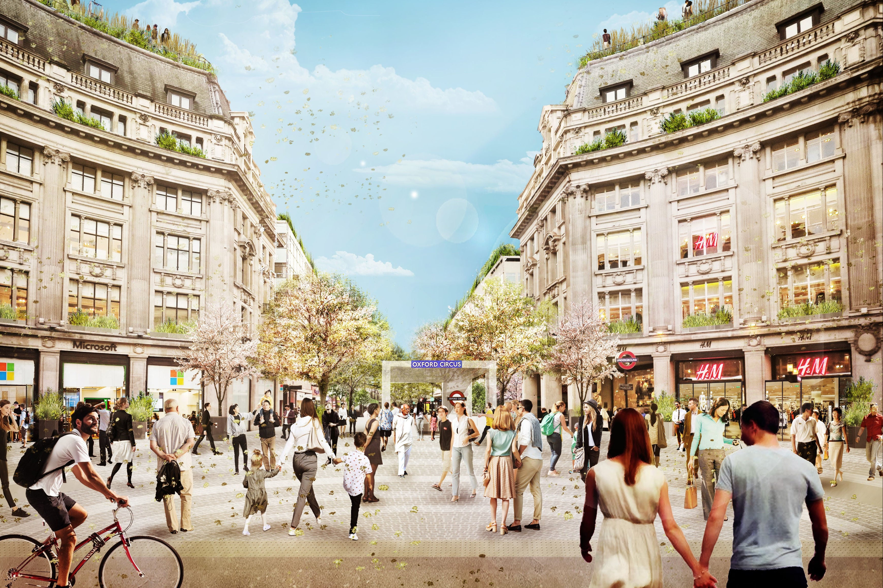 Oxford Street District Place scheme
