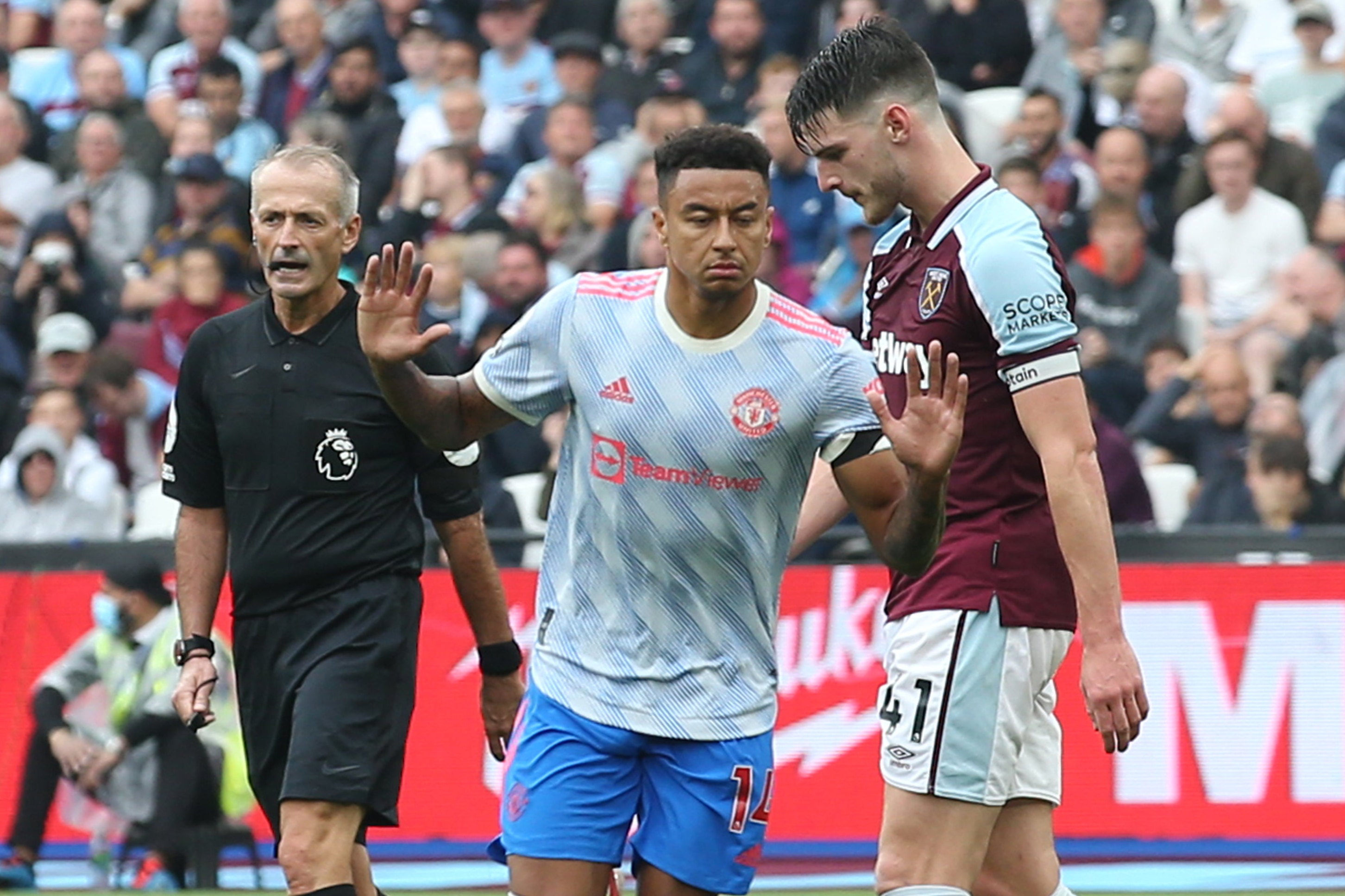 Jesse Lingard thanks West Ham fans for ‘great reception’ as he explains muted celebrations following winner