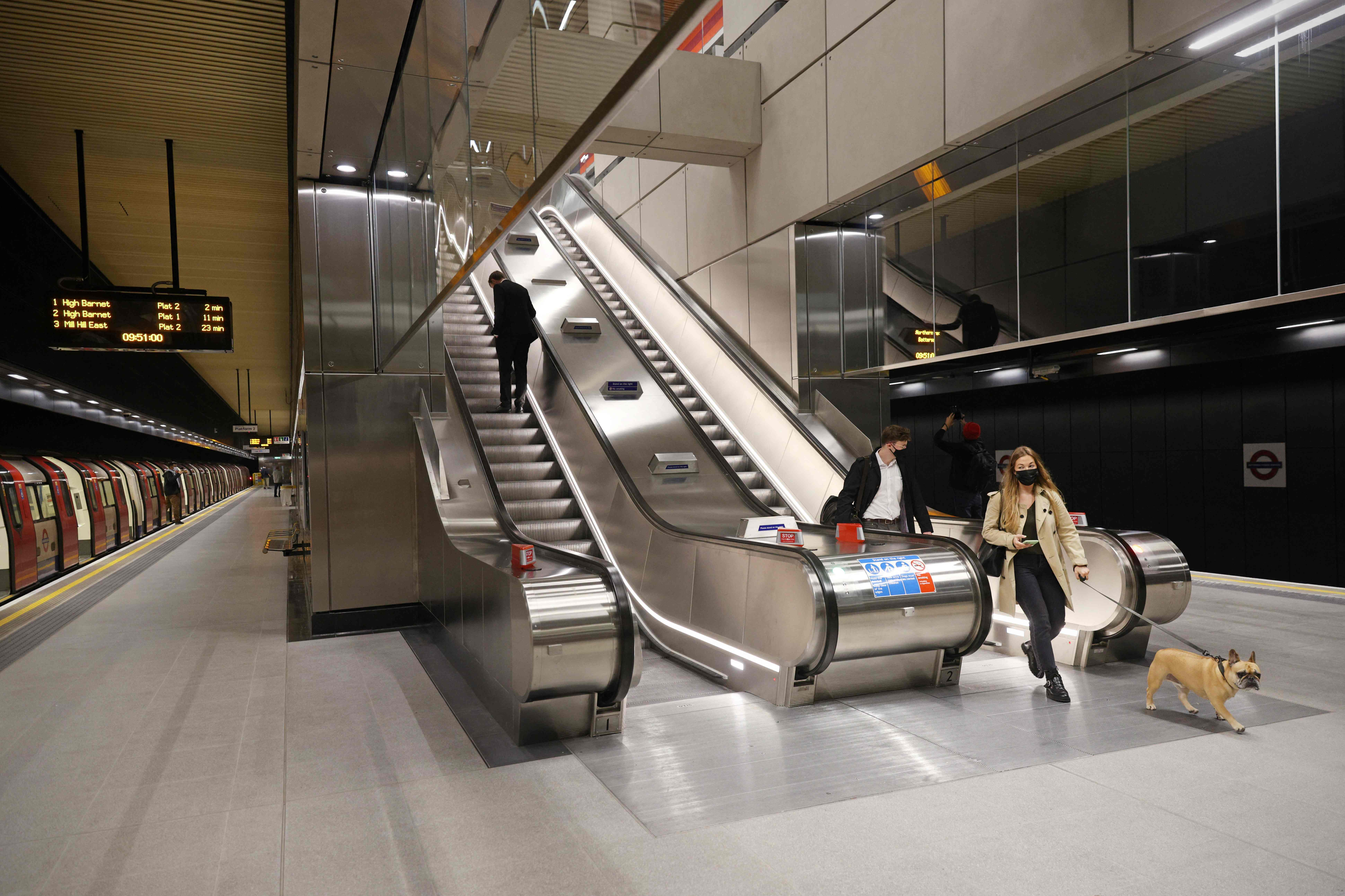 BRITAIN-TRANSPORT-UNDERGROUND