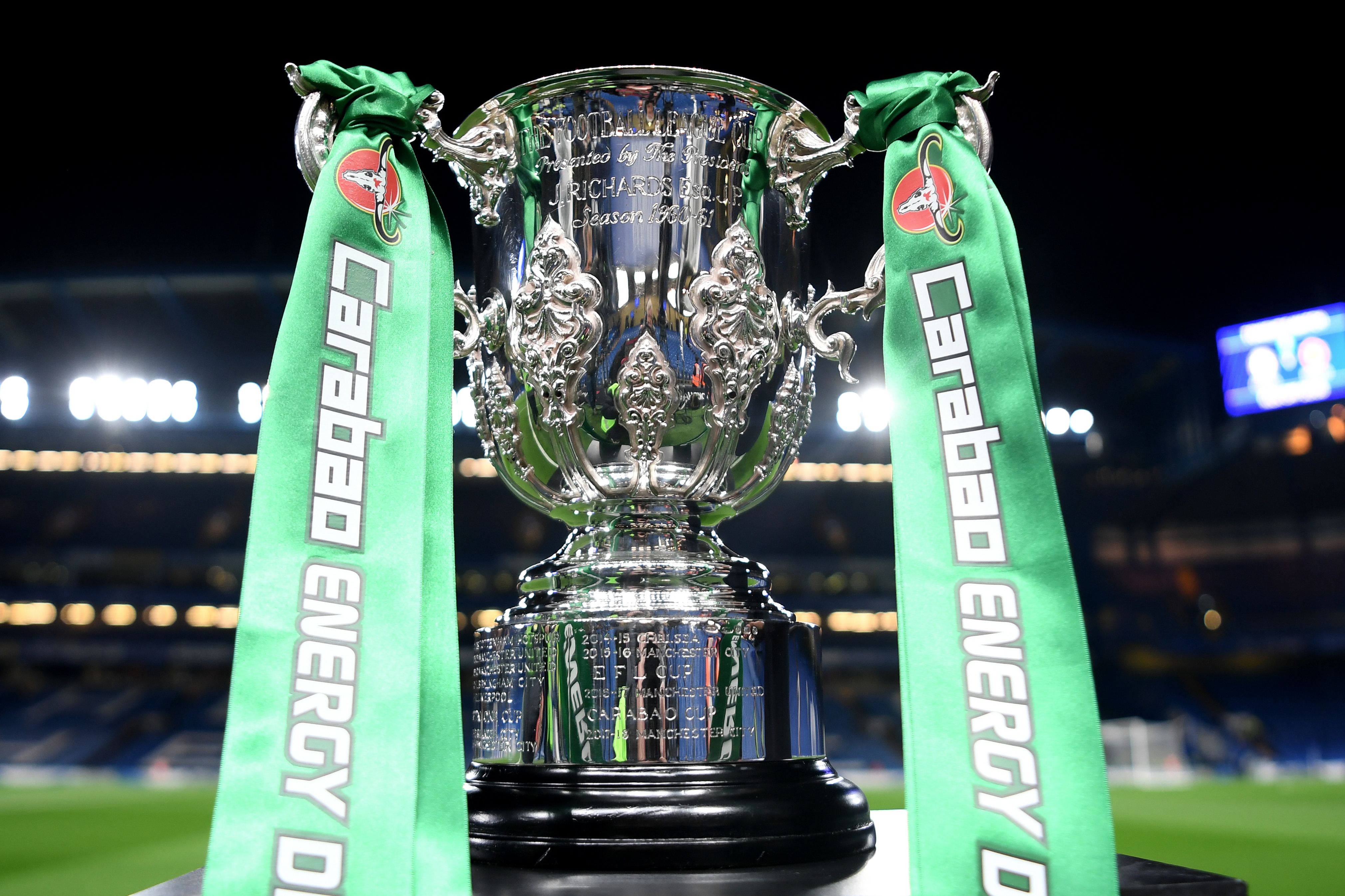 Carabao Cup draw in full: Holders Manchester City face West Ham as Arsenal meet Leeds in fourth round
