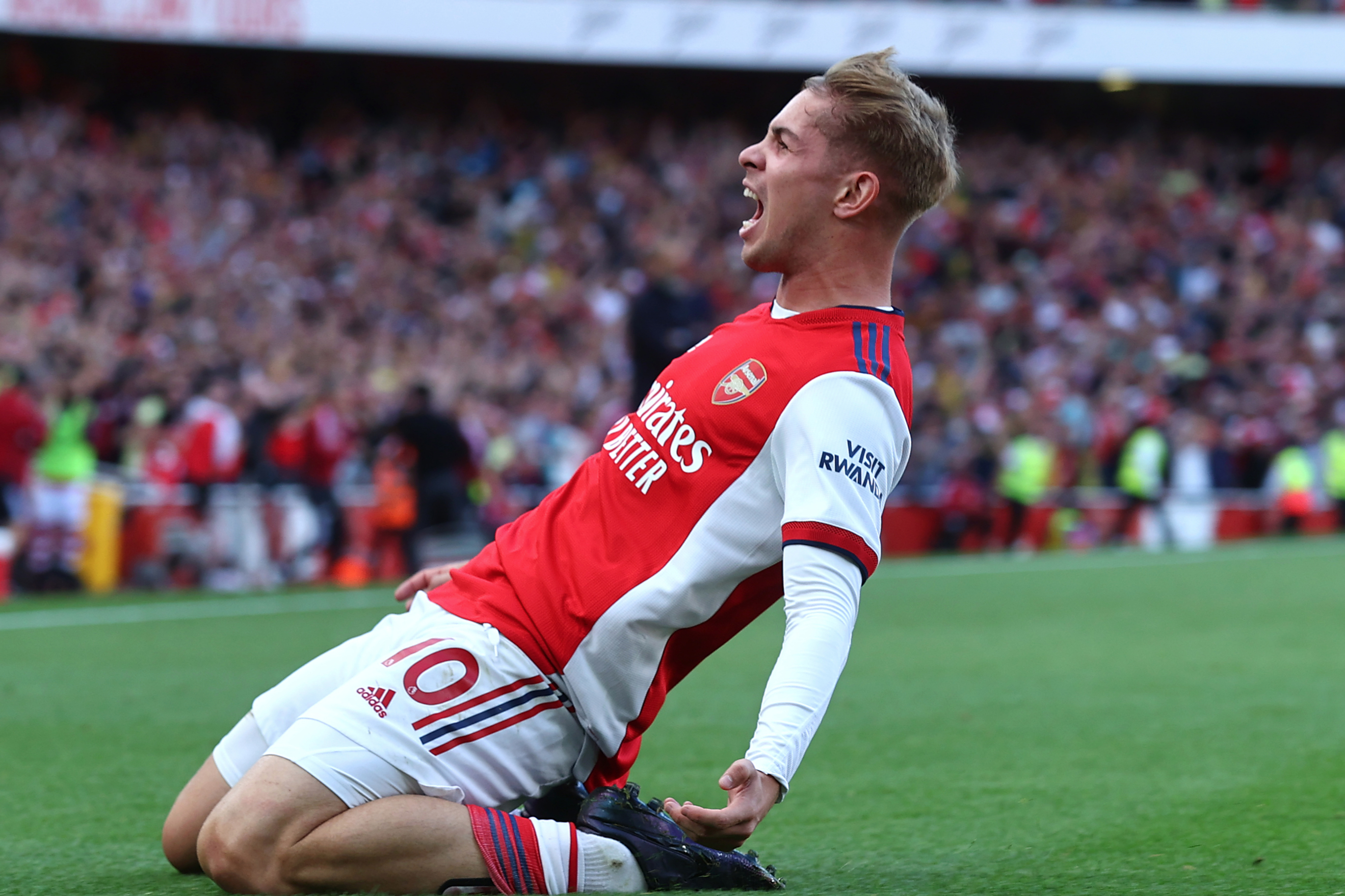 Emile Smith Rowe: Arsenal’s man of the match hails ‘best day of my life’ after north London derby triumph