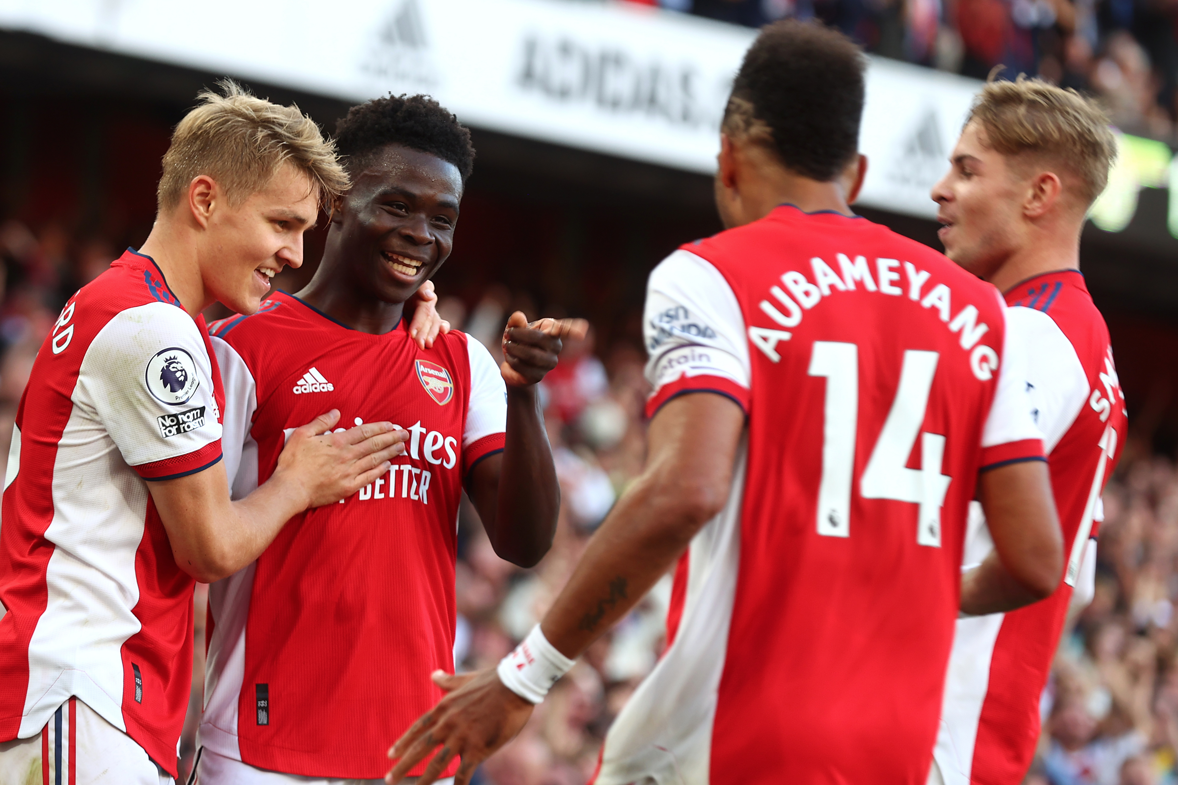 Arsenal 3-1 Tottenham: Gunners claim north London derby bragging rights as Mikel Arteta resurgence continues