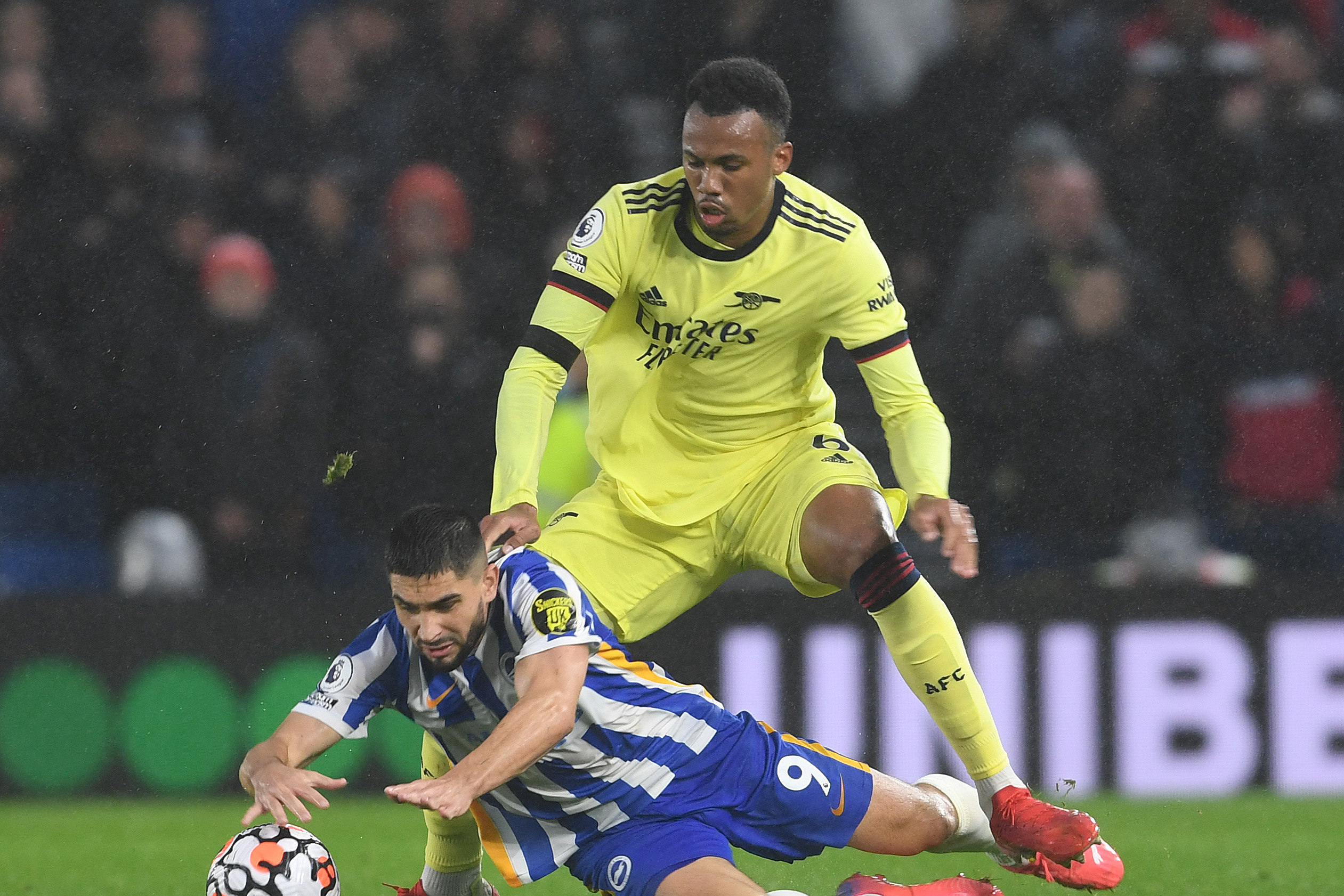 Mikel Arteta lauds Ben White and Gabriel ‘chemistry’ and admits Arsenal did not deserve to beat Brighton