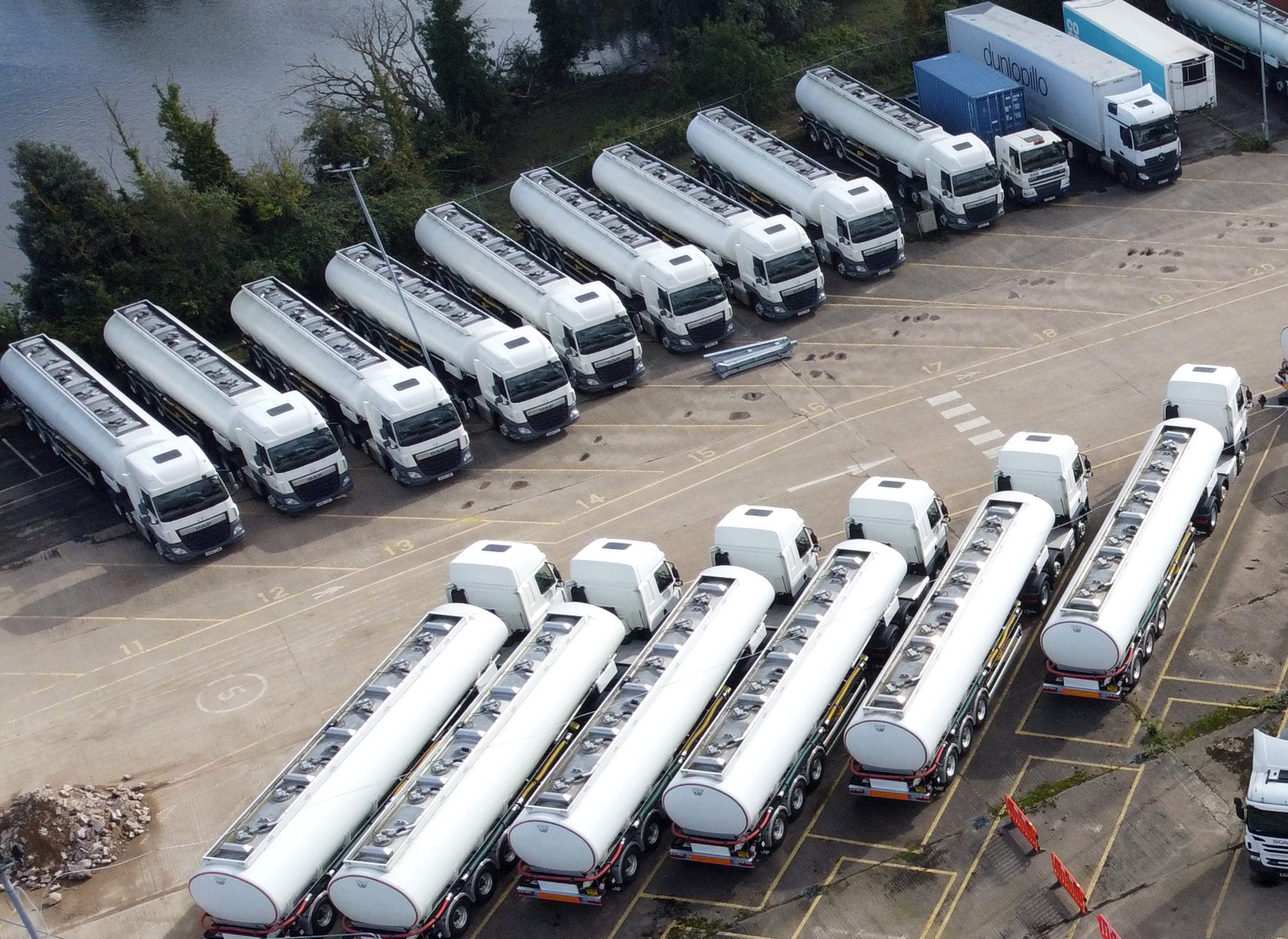 Reserve Fuel Tanker Site In Fenstanton