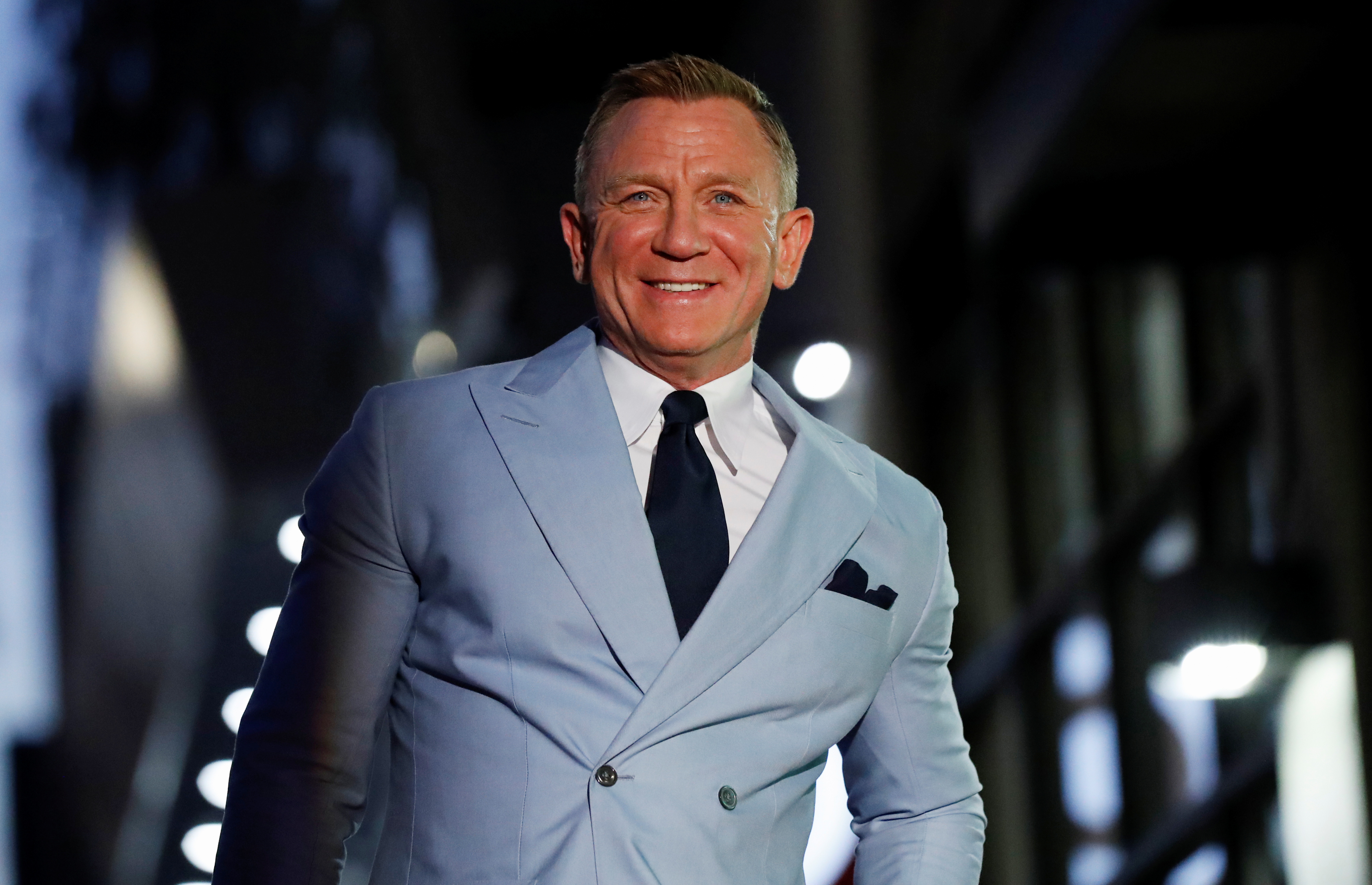 Actor Daniel Craig receives a star on the Hollywood Walk of Fame, in Los Angeles