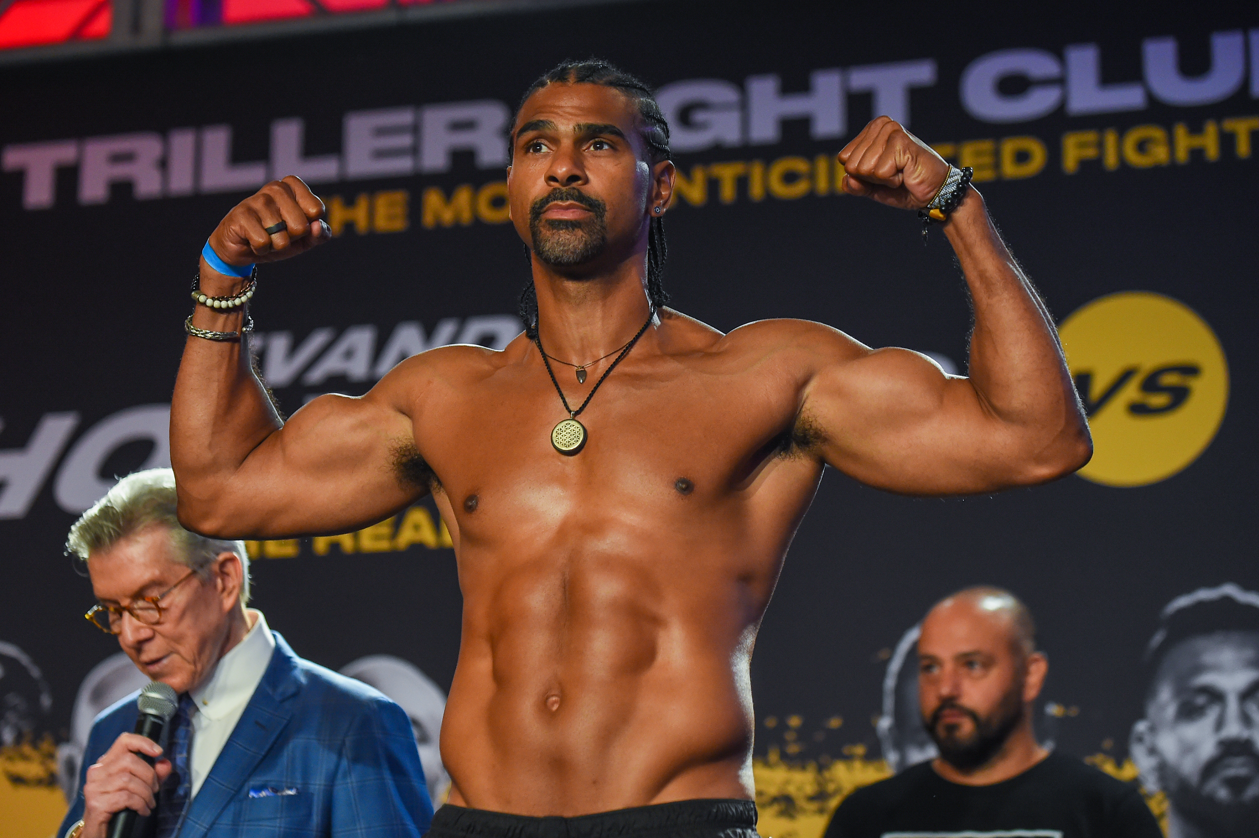 Evander Holyfield v Vitor Belfort - Weigh-in