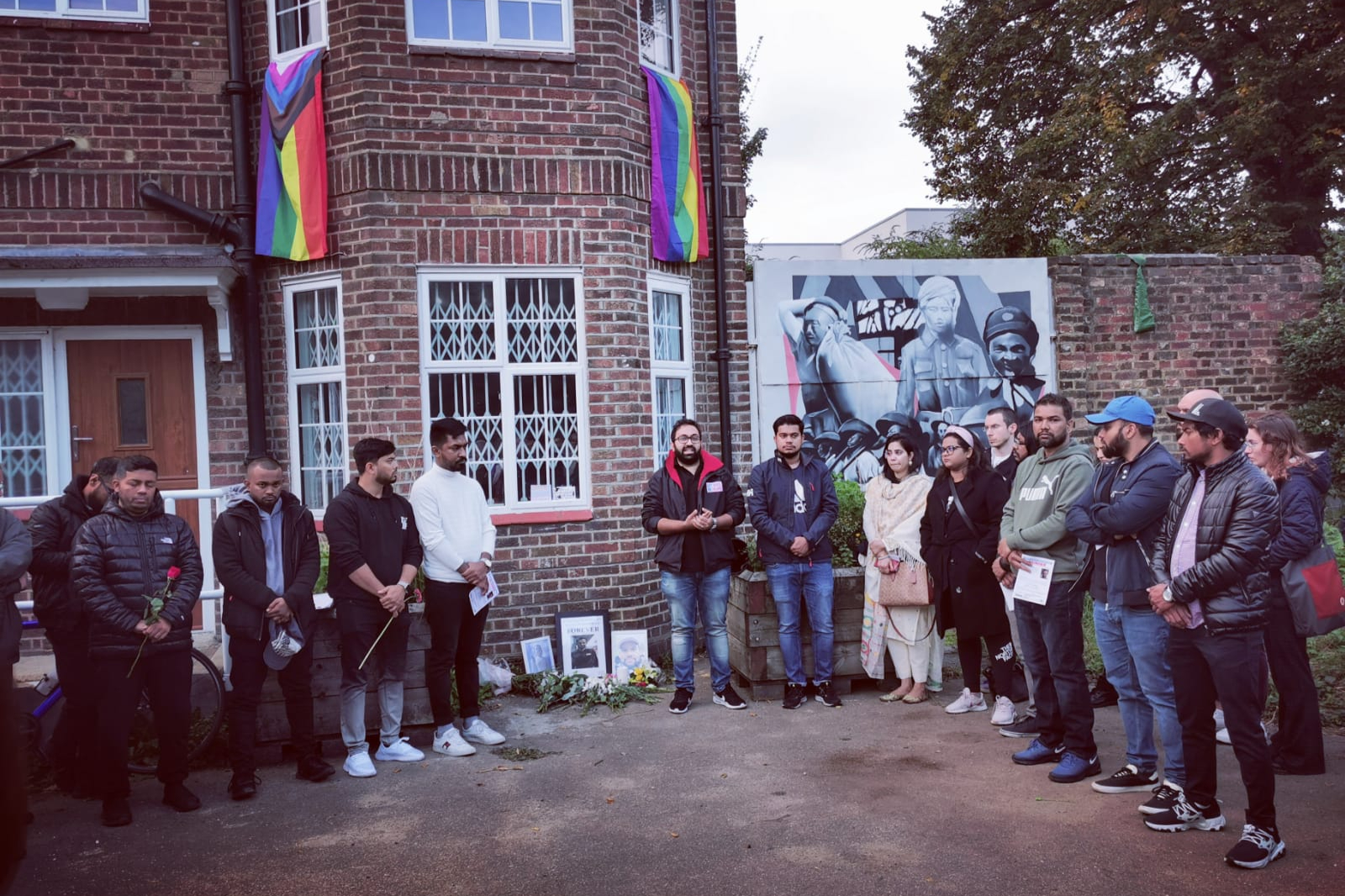 Tower Hamlets vigil
