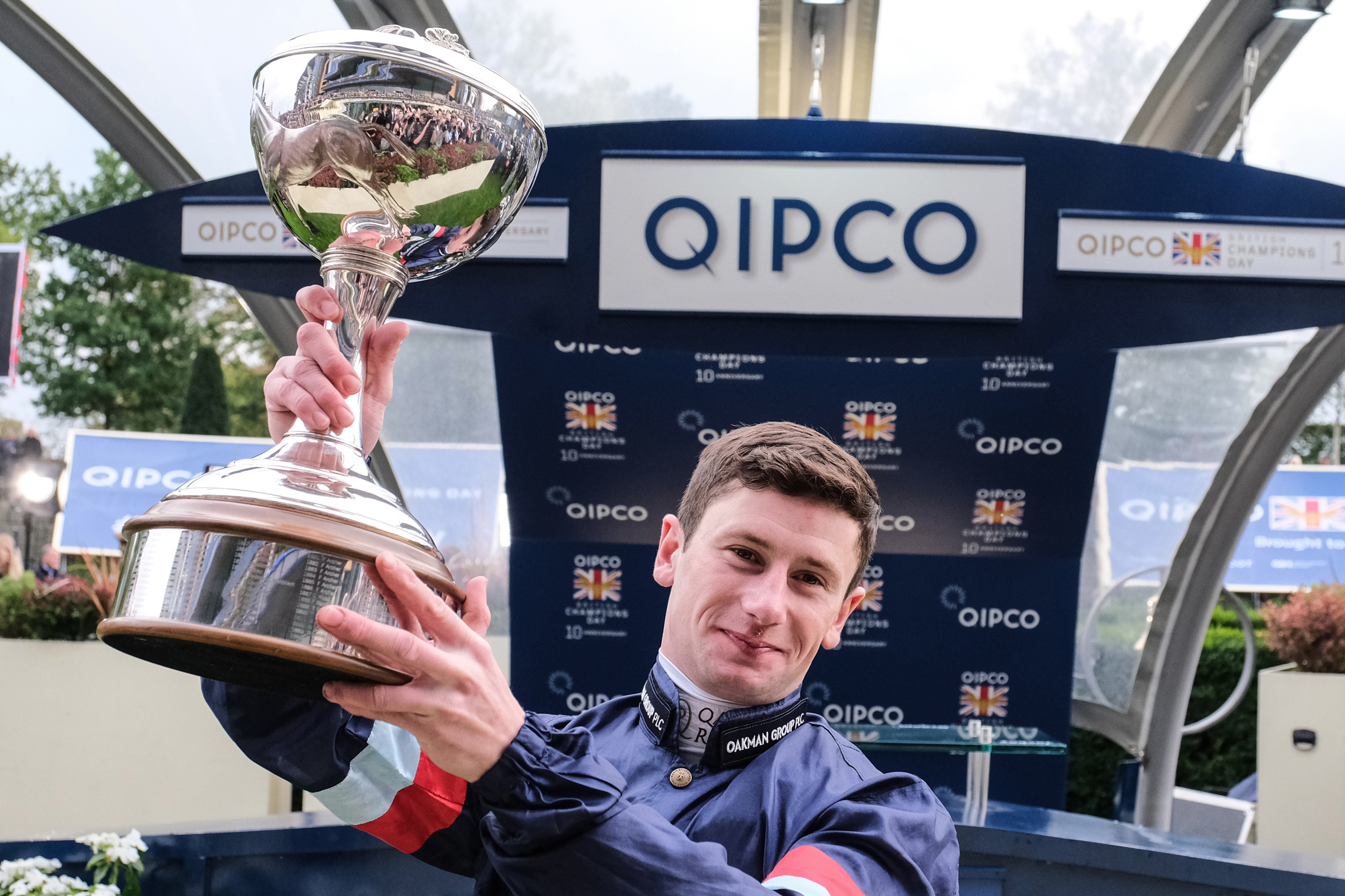 Oisin Murphy seals third jockeys’ title on Champions Day at Ascot after thrilling William Buick battle