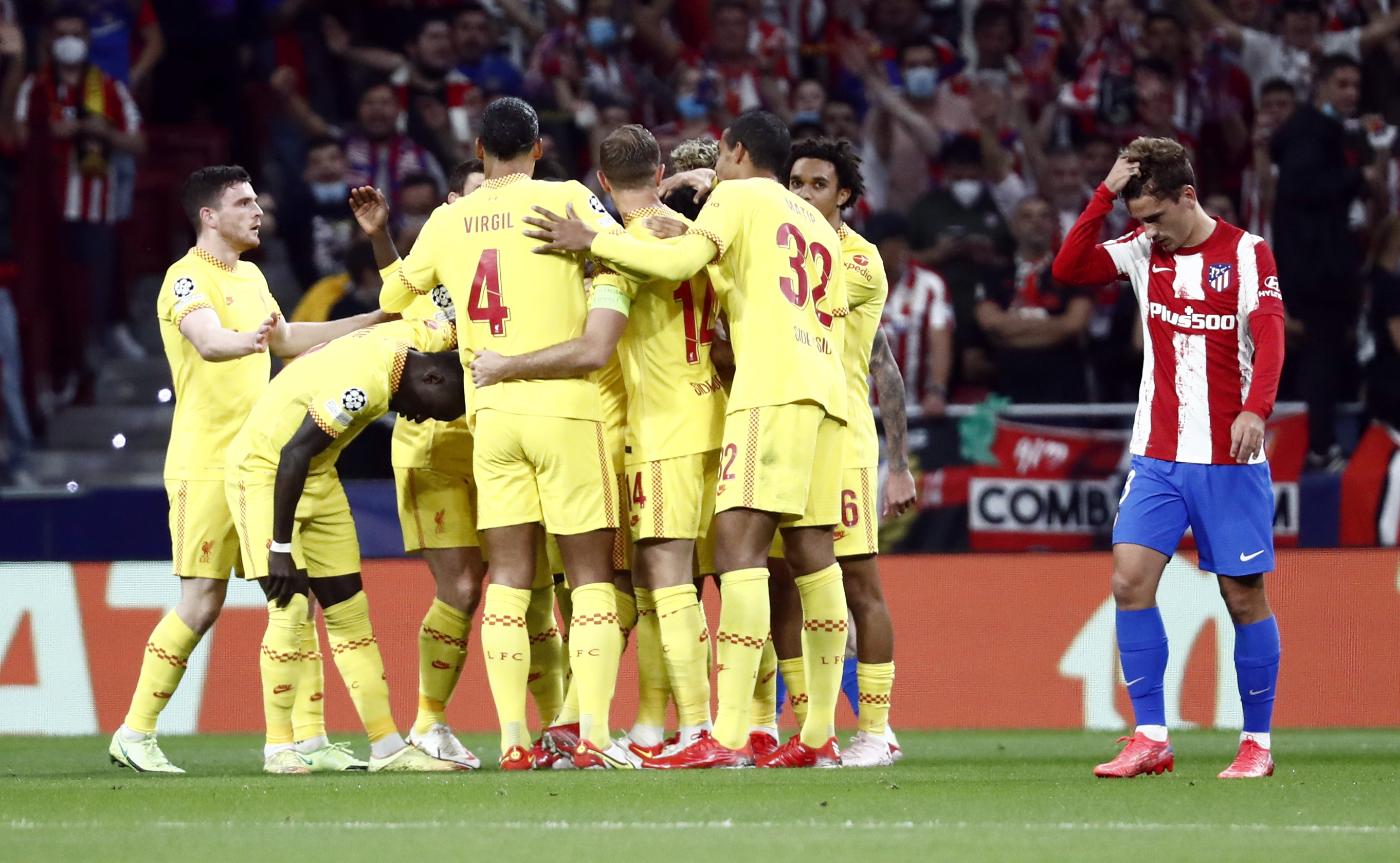 Atletico Madrid 2-3 Liverpool LIVE! Champions League result, match stream and latest updates today
