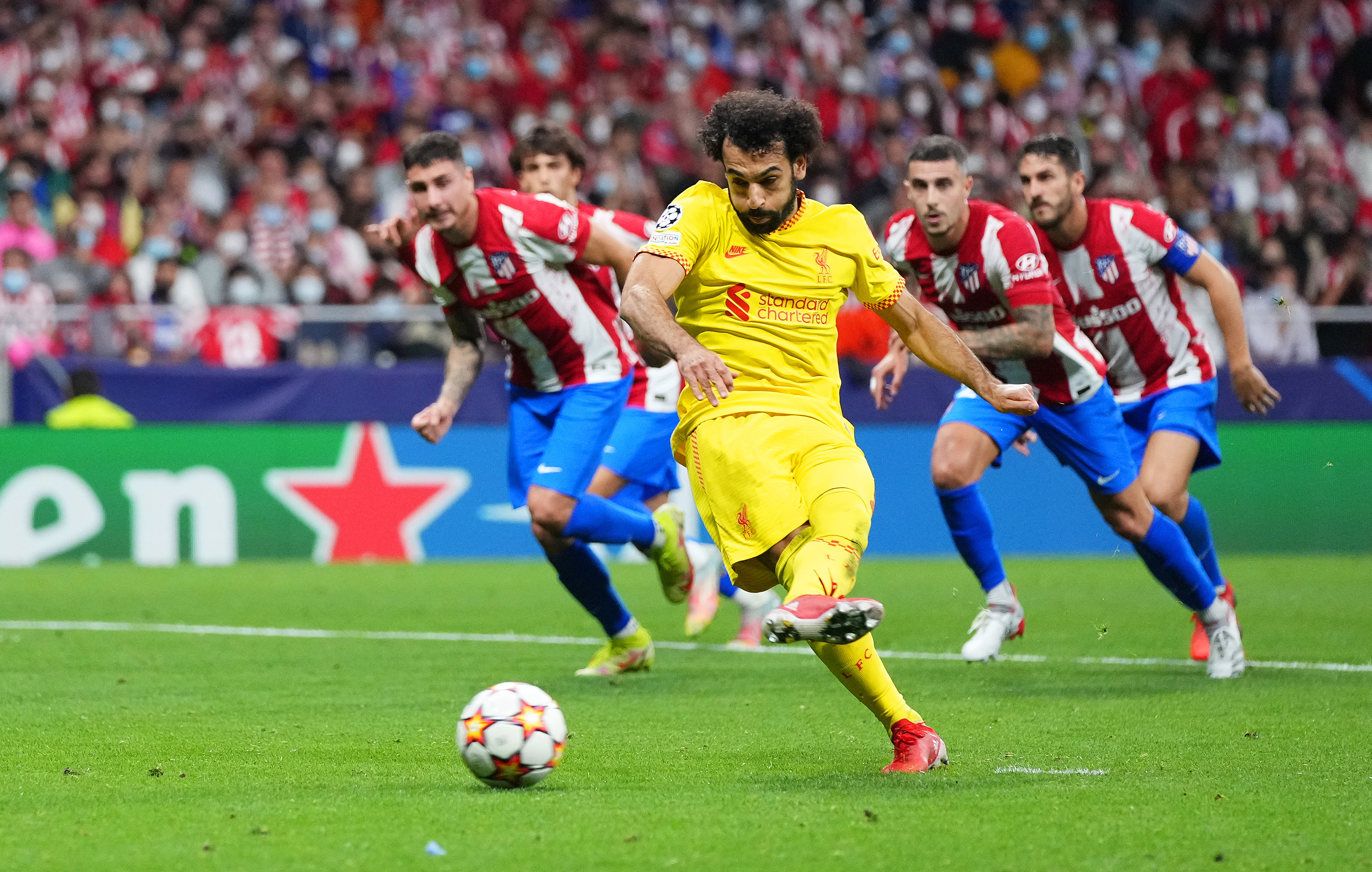 Atletico 2-3 Liverpool: Salah rescues Reds after Griezmann hits comeback brace and gets sent off