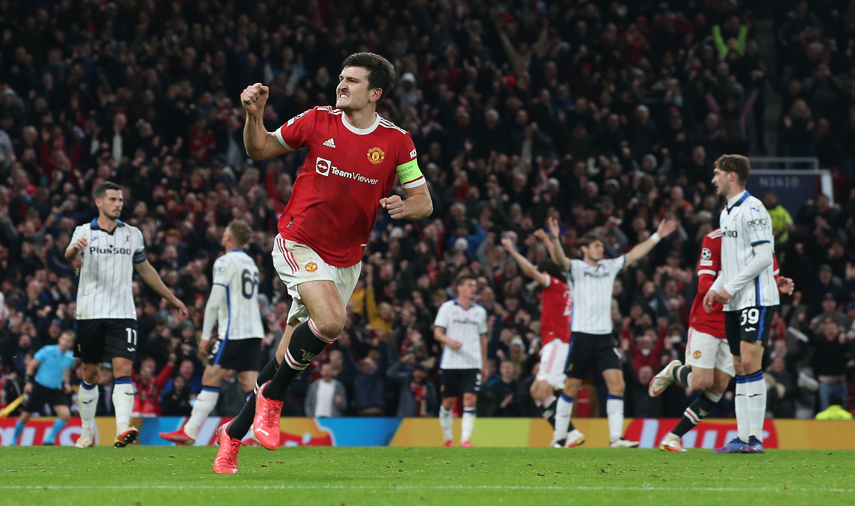 Harry Maguire challenges Man United backline to ‘sharpen up’ after Atalanta win papers over defensive cracks