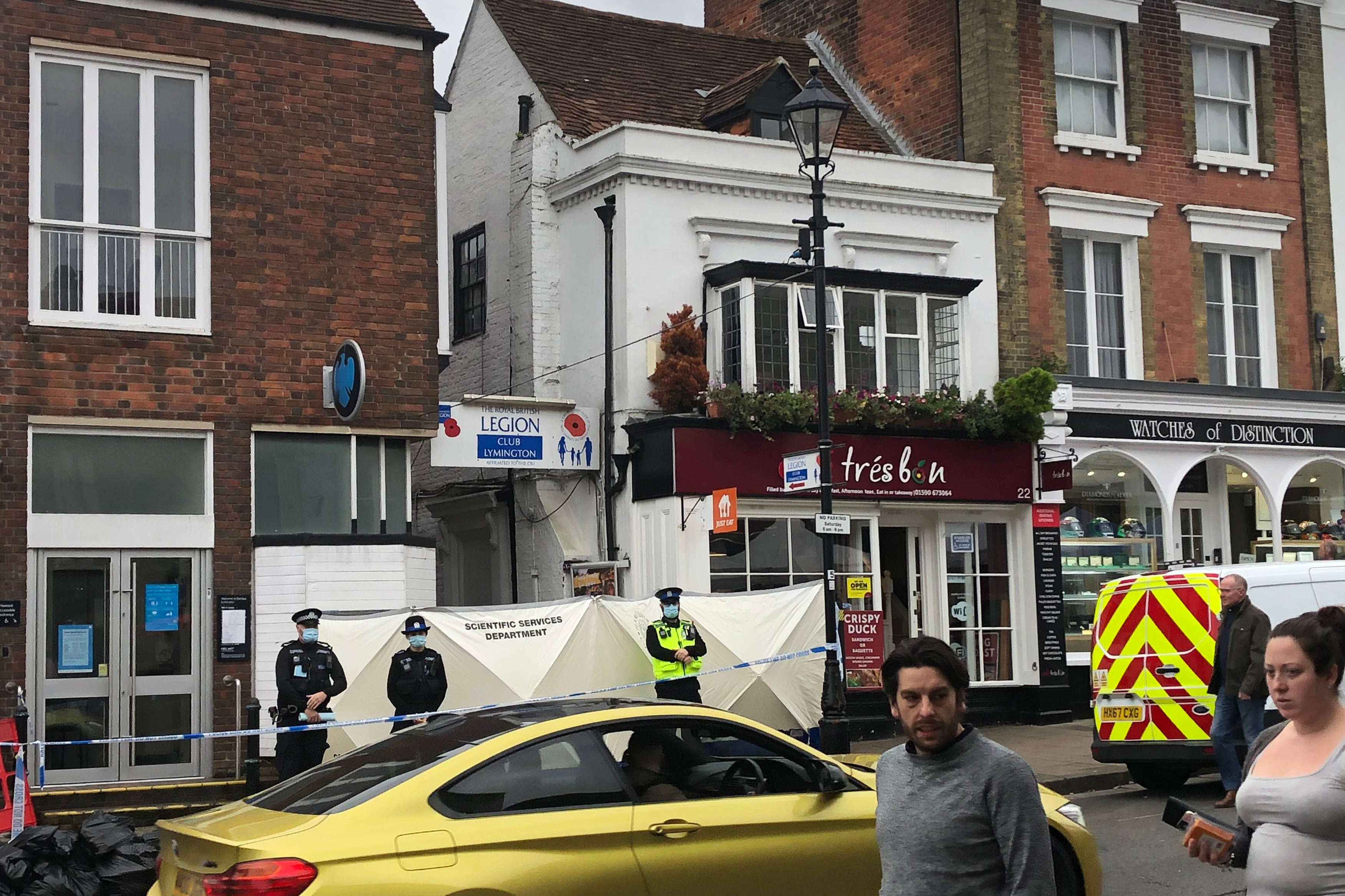 Stabbing in Lymington