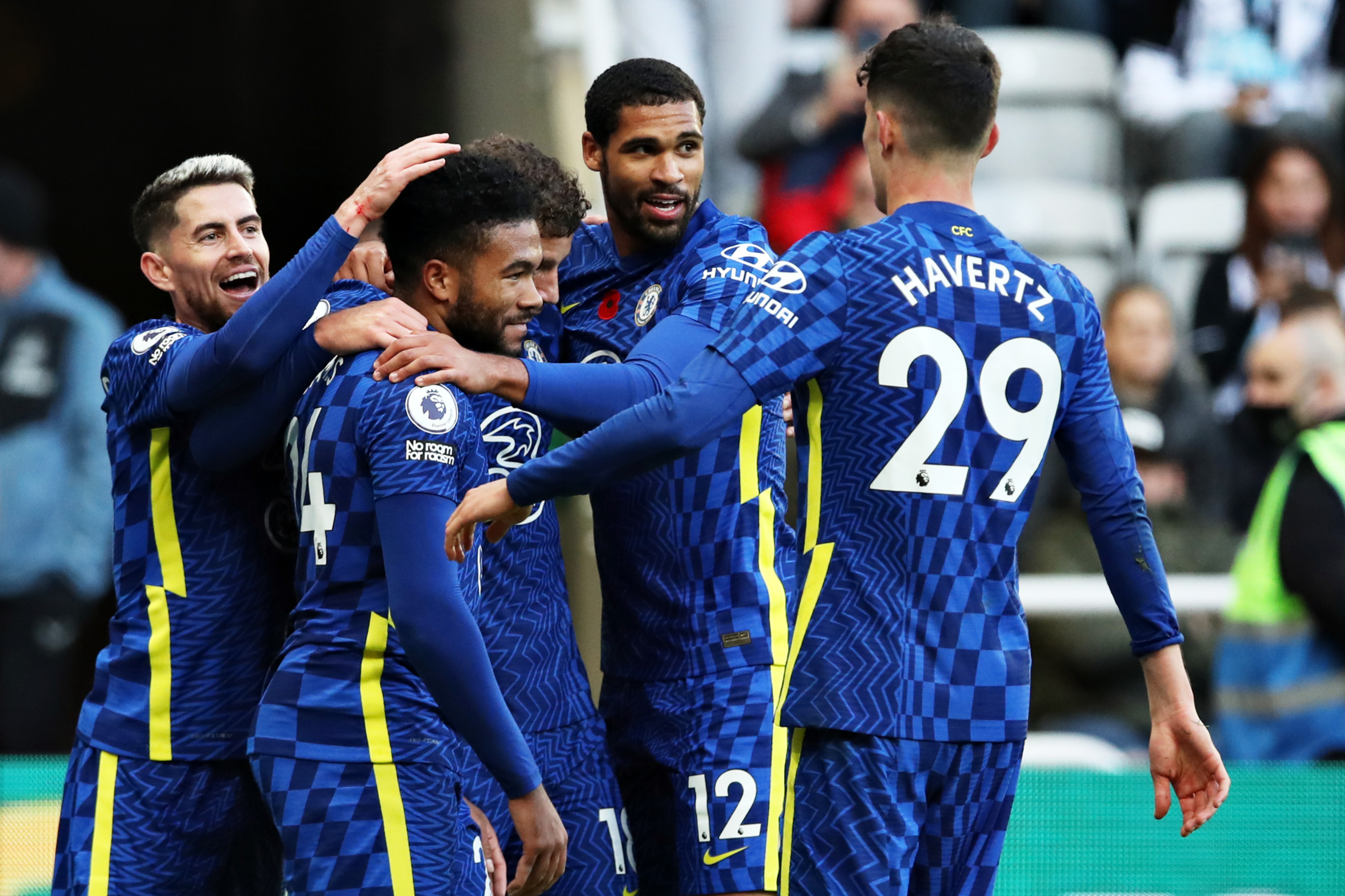Newcastle 0-3 Chelsea: Reece James double sends Blues three points clear on potentially pivotal day