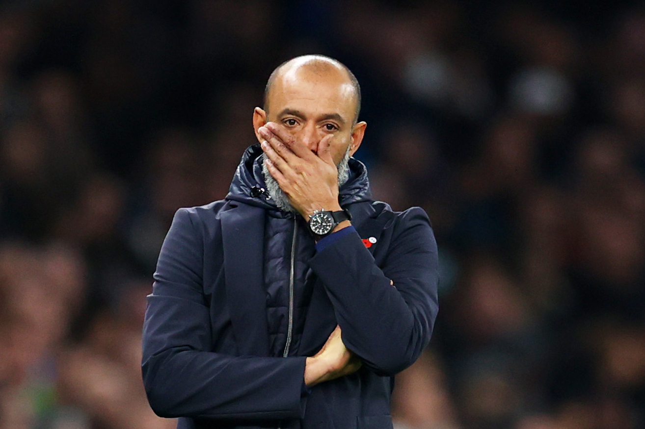 Tottenham fans turn on Nuno Espirito Santo on mutinous night against Man United... the beginning of the end?