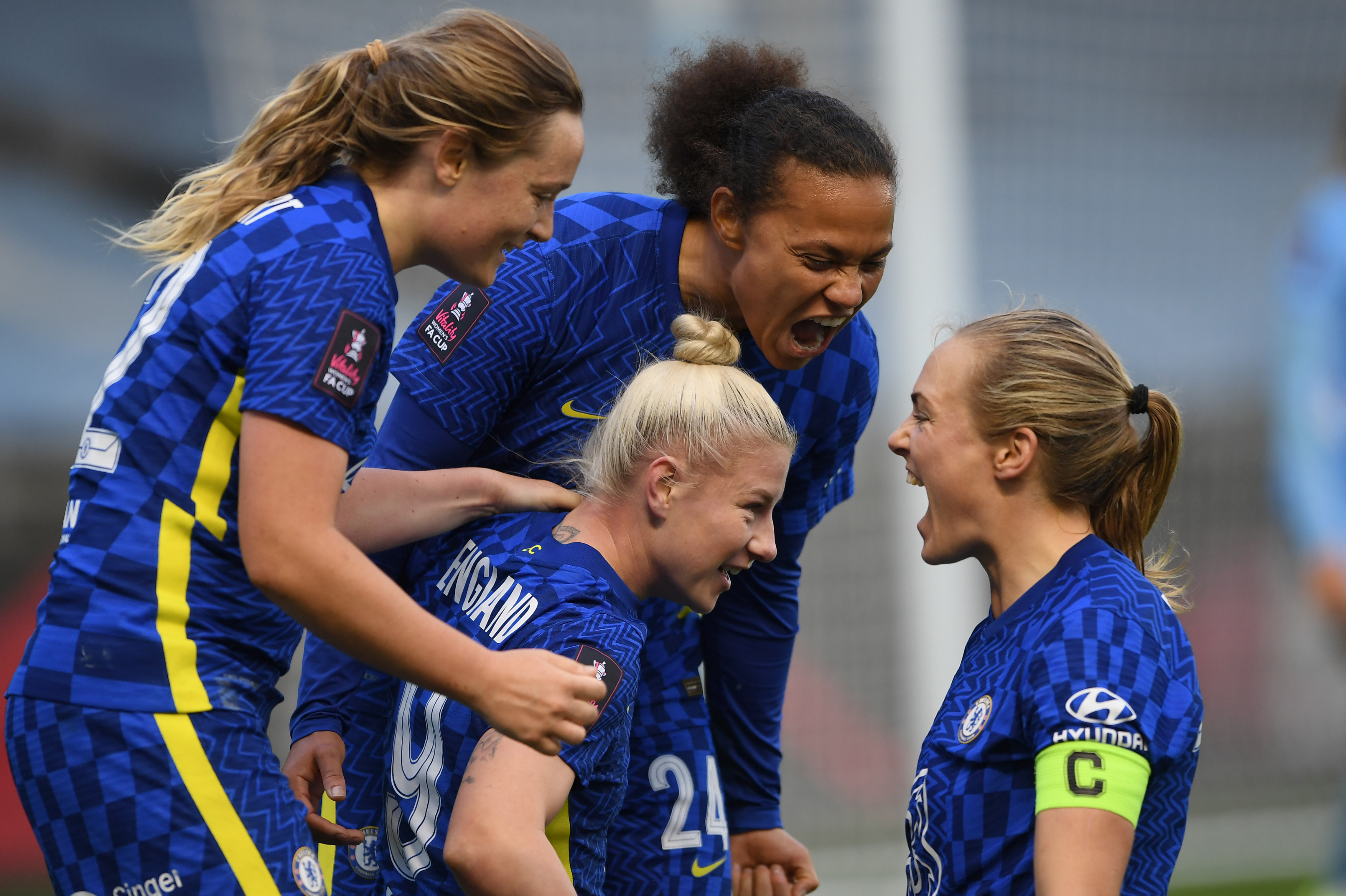 Man City 0-3 Chelsea: Emma Hayes’ side through to Women’s FA Cup final at holders’ expense 