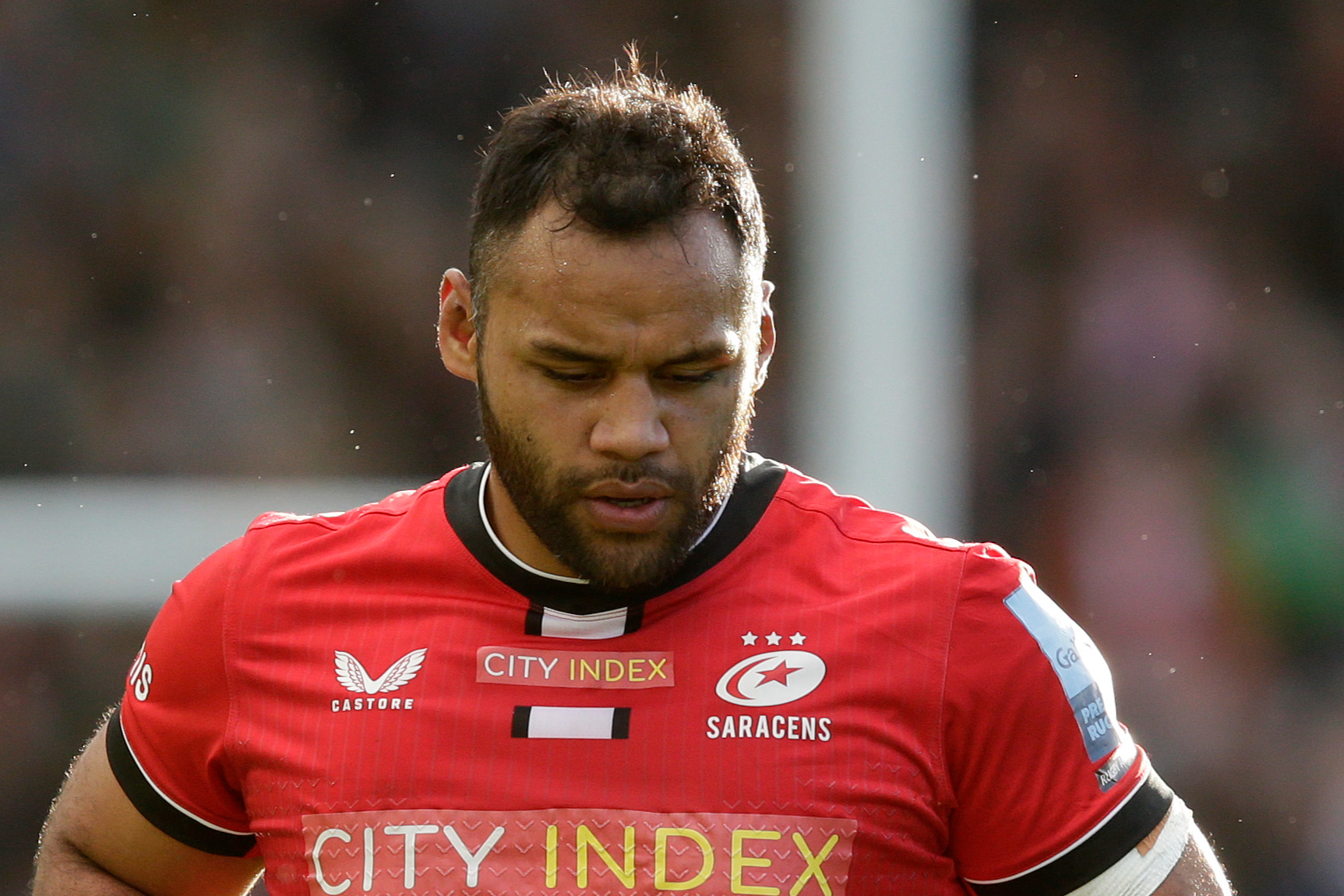 Billy Vunipola: Saracens without star No8 until late November after knee injury sustained in Harlequins derby