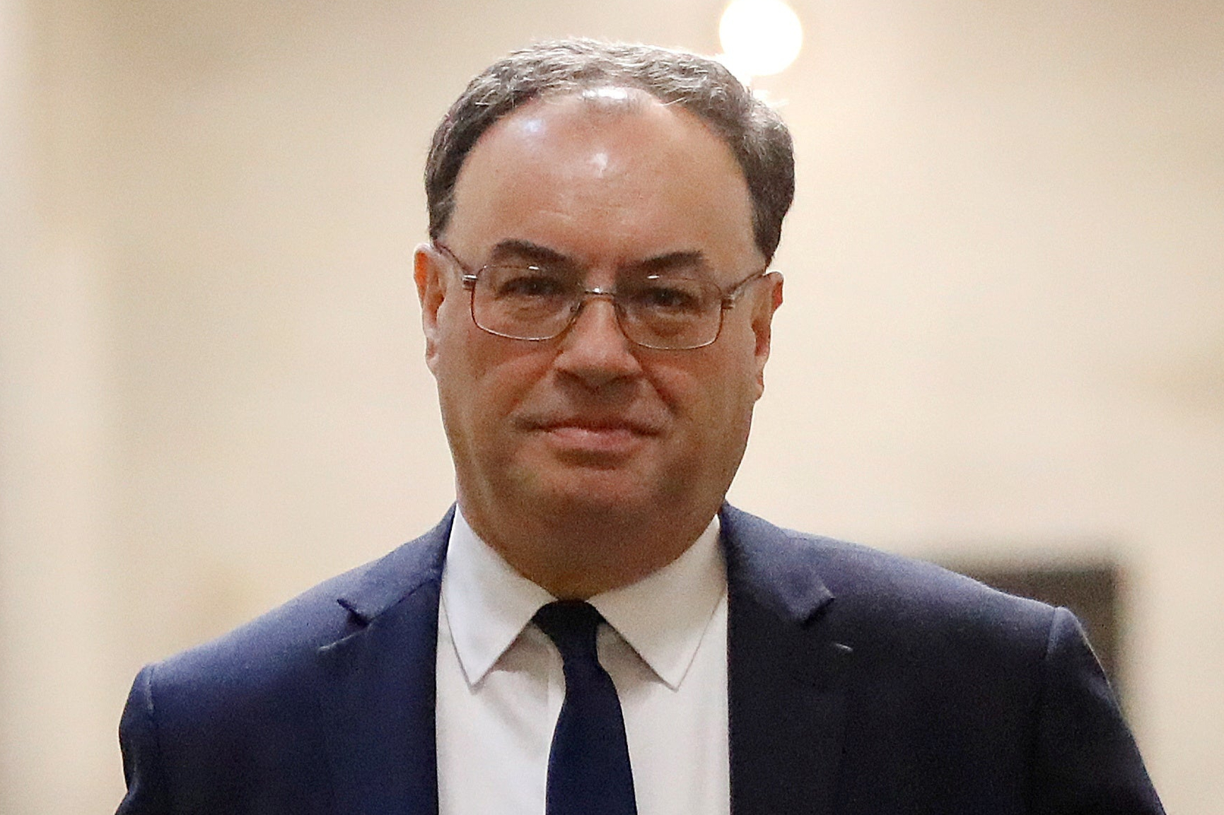 FILE PHOTO: Bank of England Governor Andrew Bailey