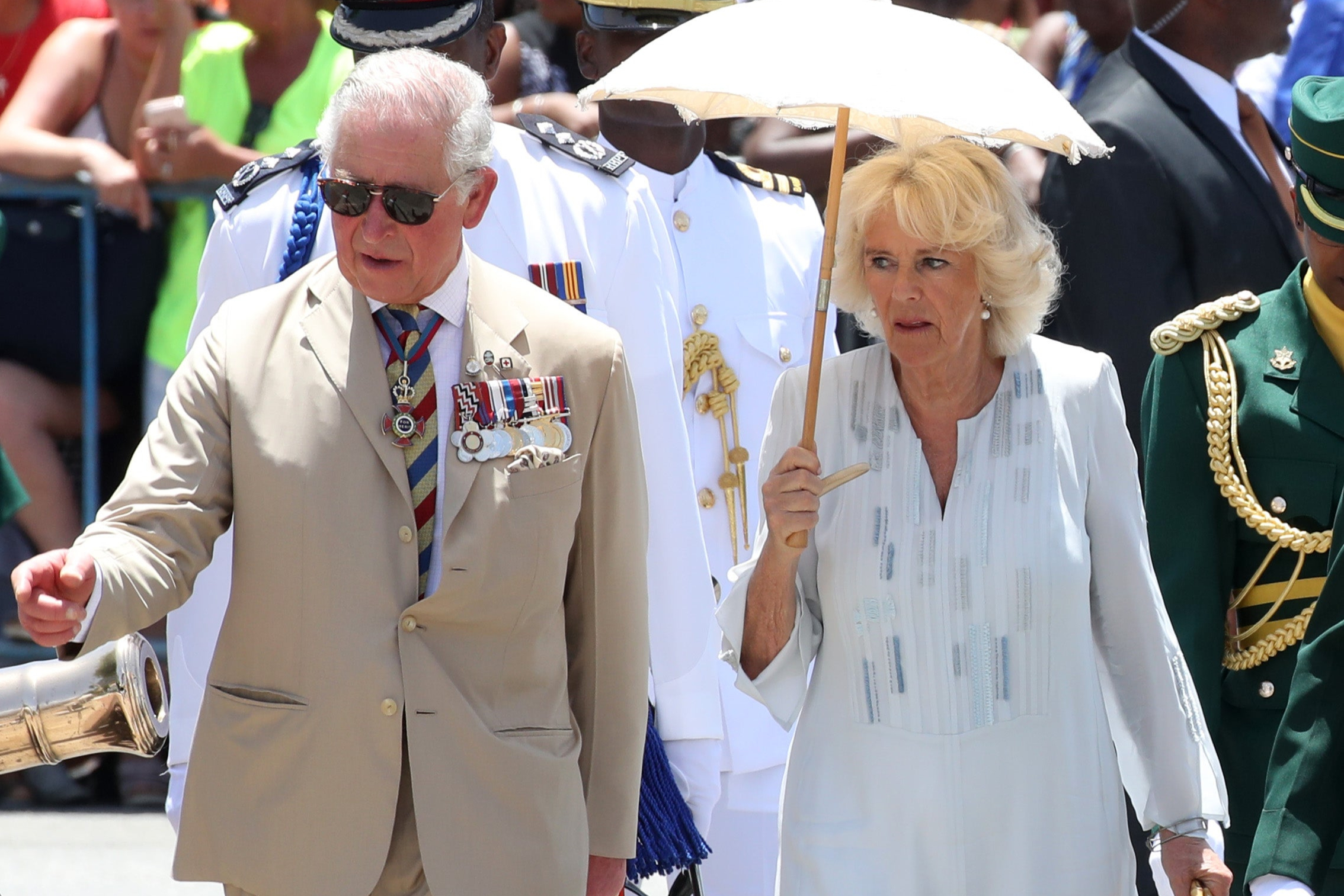 The Prince Of Wales And Duchess Of Cornwall Visit Barbados
